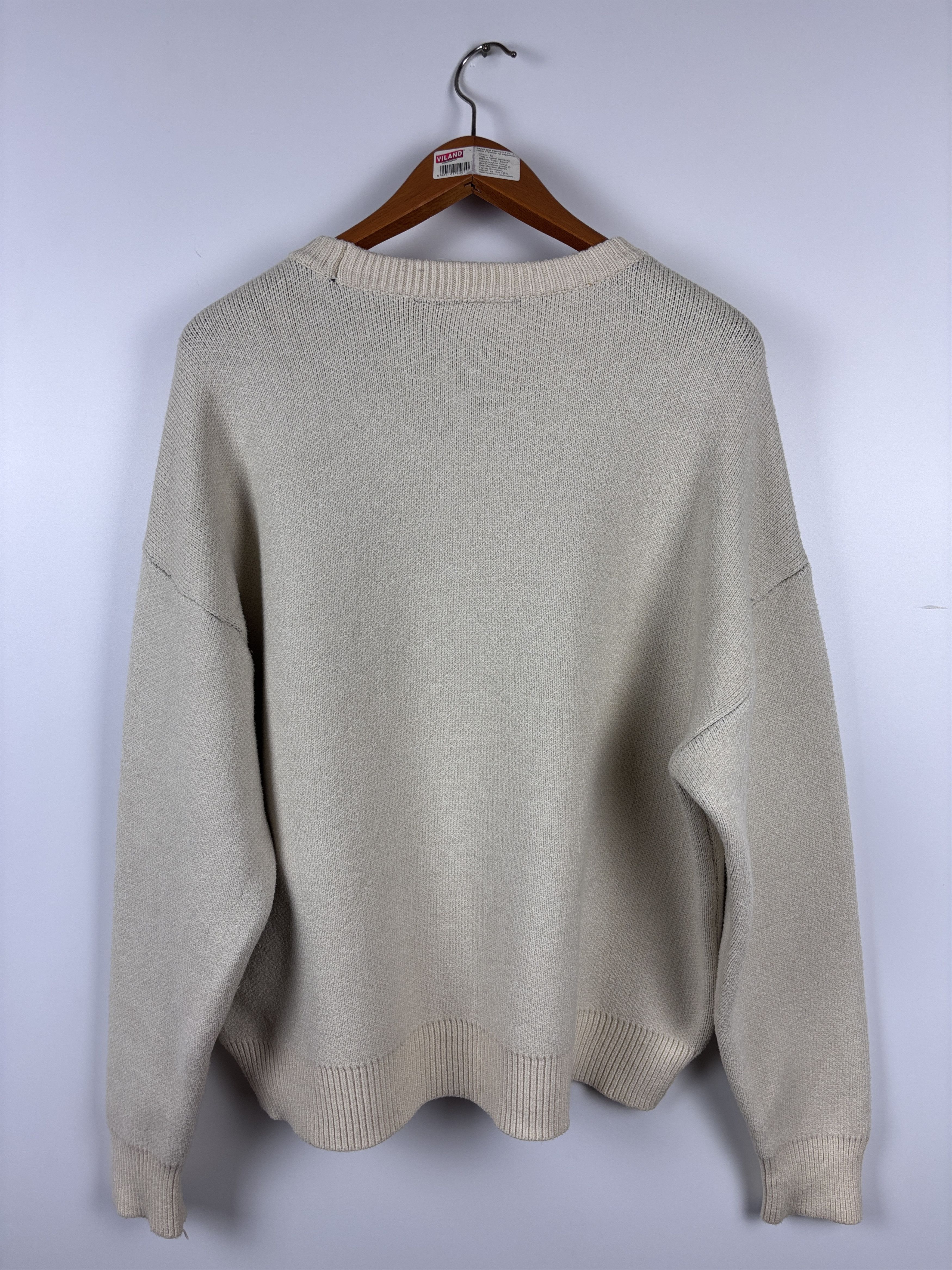 Essentials Essentials Fear Of God Knit Sweater Pullover Beige Size M Size US M / EU 48-50 / 2 - 5 Thumbnail