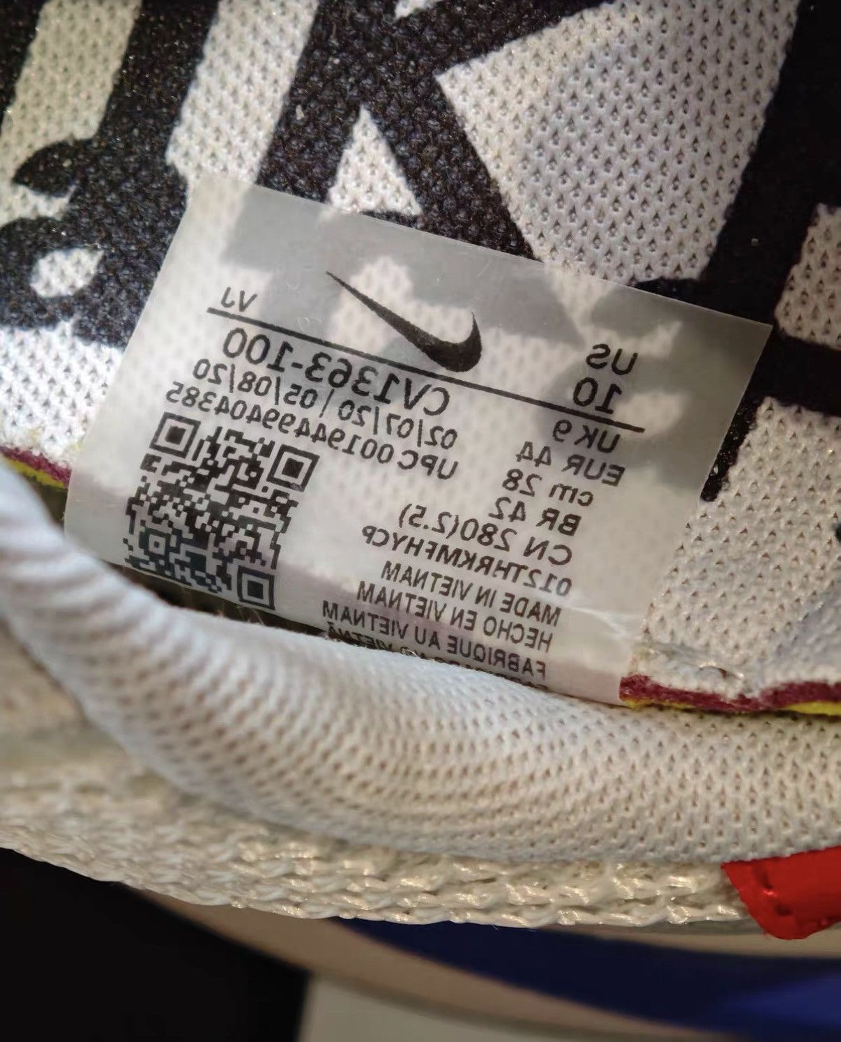 Nike × Sacai Sacai x Nike Deconstructed Grey White J42 Size US 10 / EU 43 - 6 Thumbnail