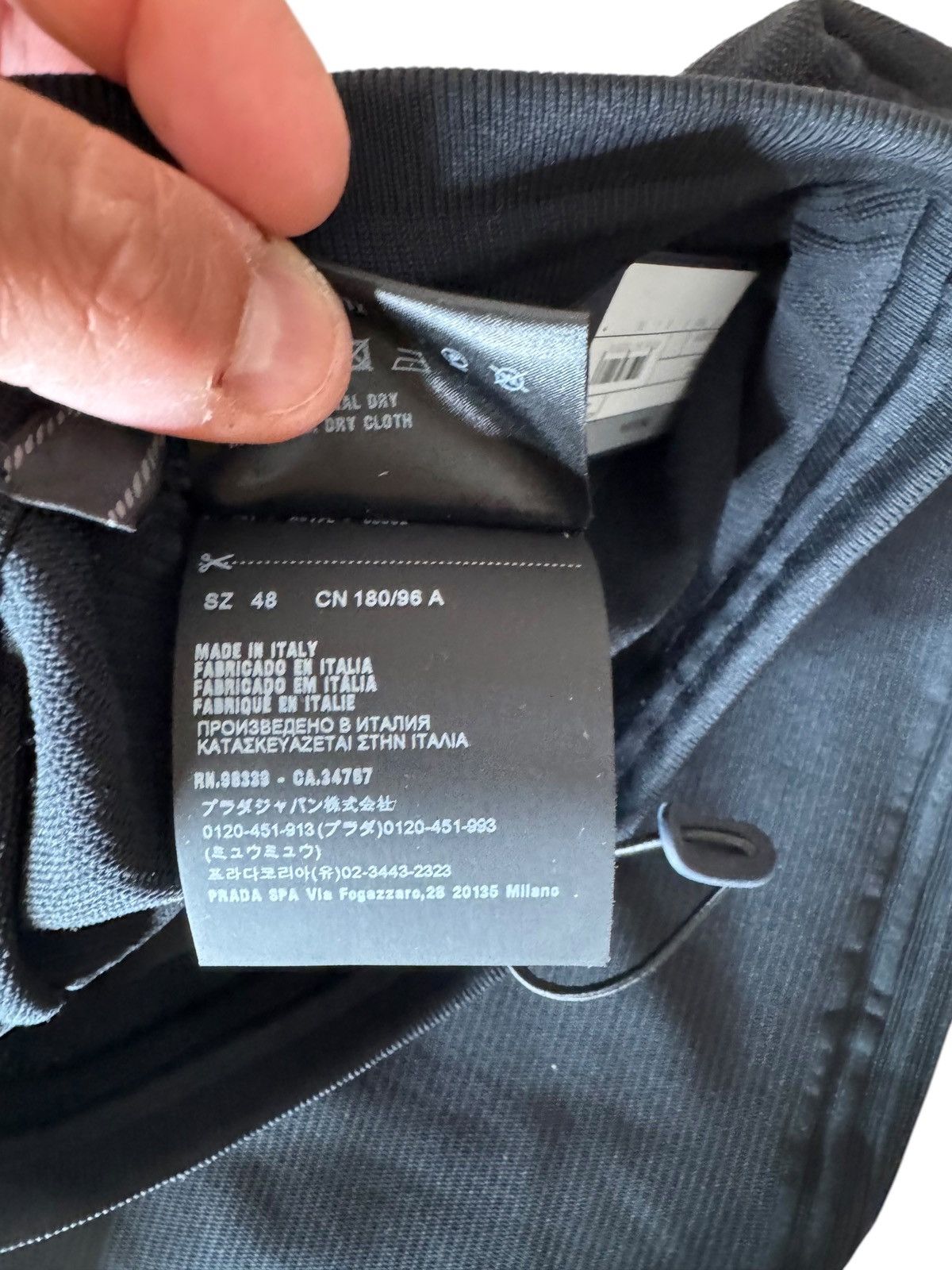 Prada Prada Linea Rossa Men’s Nylon Tec Light F Pants Black Size US 32 / EU 48 - 5 Thumbnail