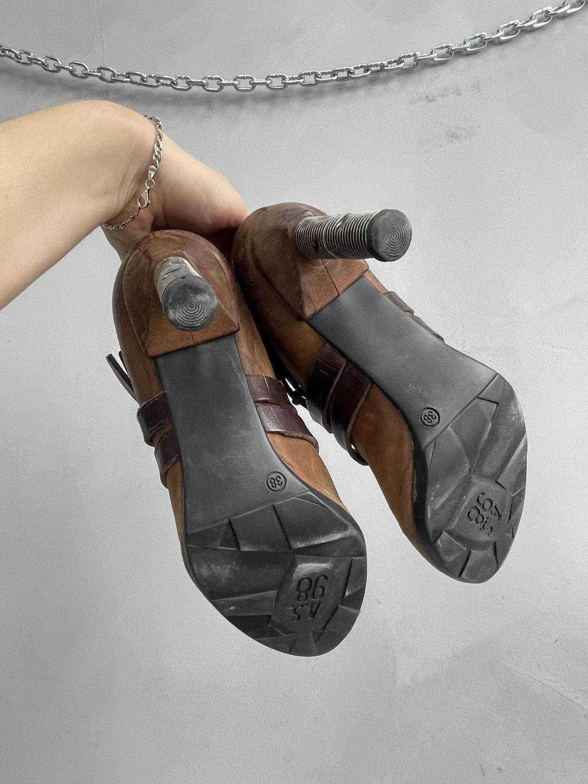 A.S.98 Heels Avant Garde A.S. 98 Metal Airstep rick owens Style Size US 8 / IT 38 - 9 Thumbnail