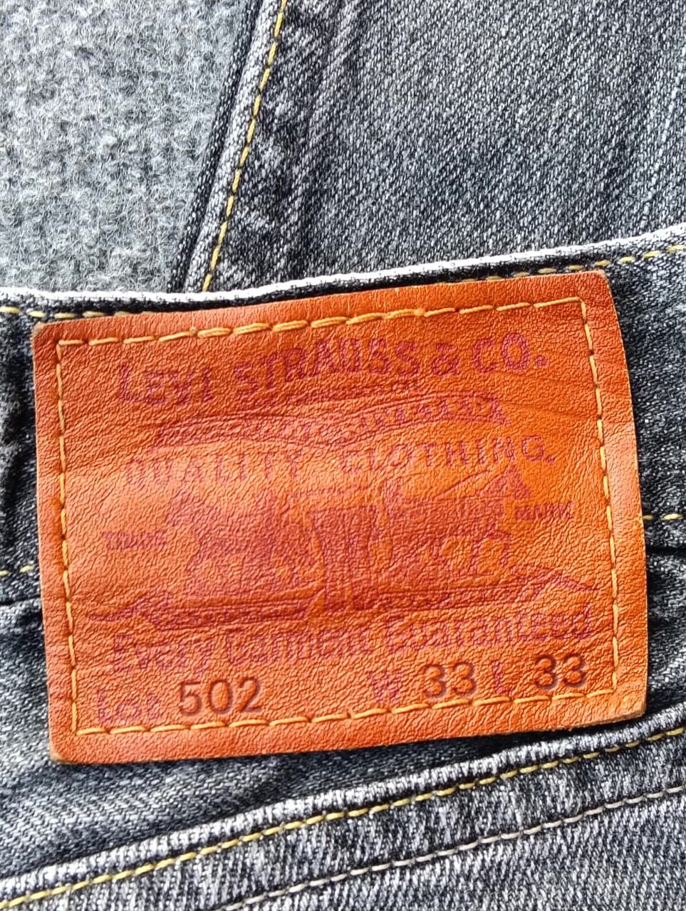 Levi's Y2K Levi's 502 straight faded grey. Size US 32 / EU 48 - 12 Thumbnail
