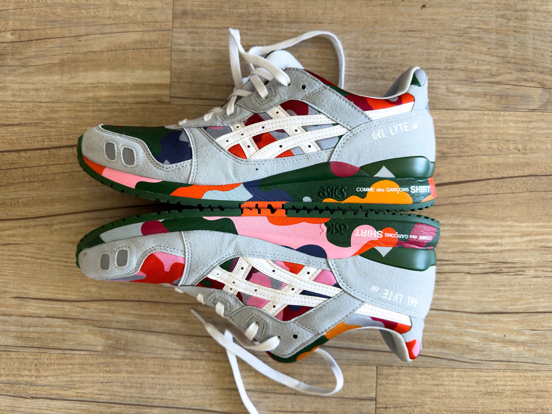 Comme des Garcons SHIRT COMME des GARÇONS SHIRT x ASICS Gel-Lyte III **RARE** Size US 11 / EU 44 - 2 Thumbnail