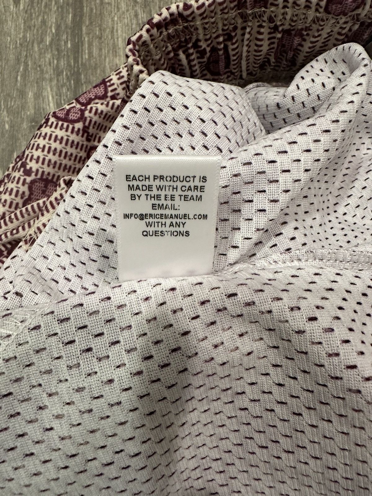 Eric Emanuel Eric Emanuel Purple Gucci Sz Large Size US 34 / EU 50 - 6 Thumbnail