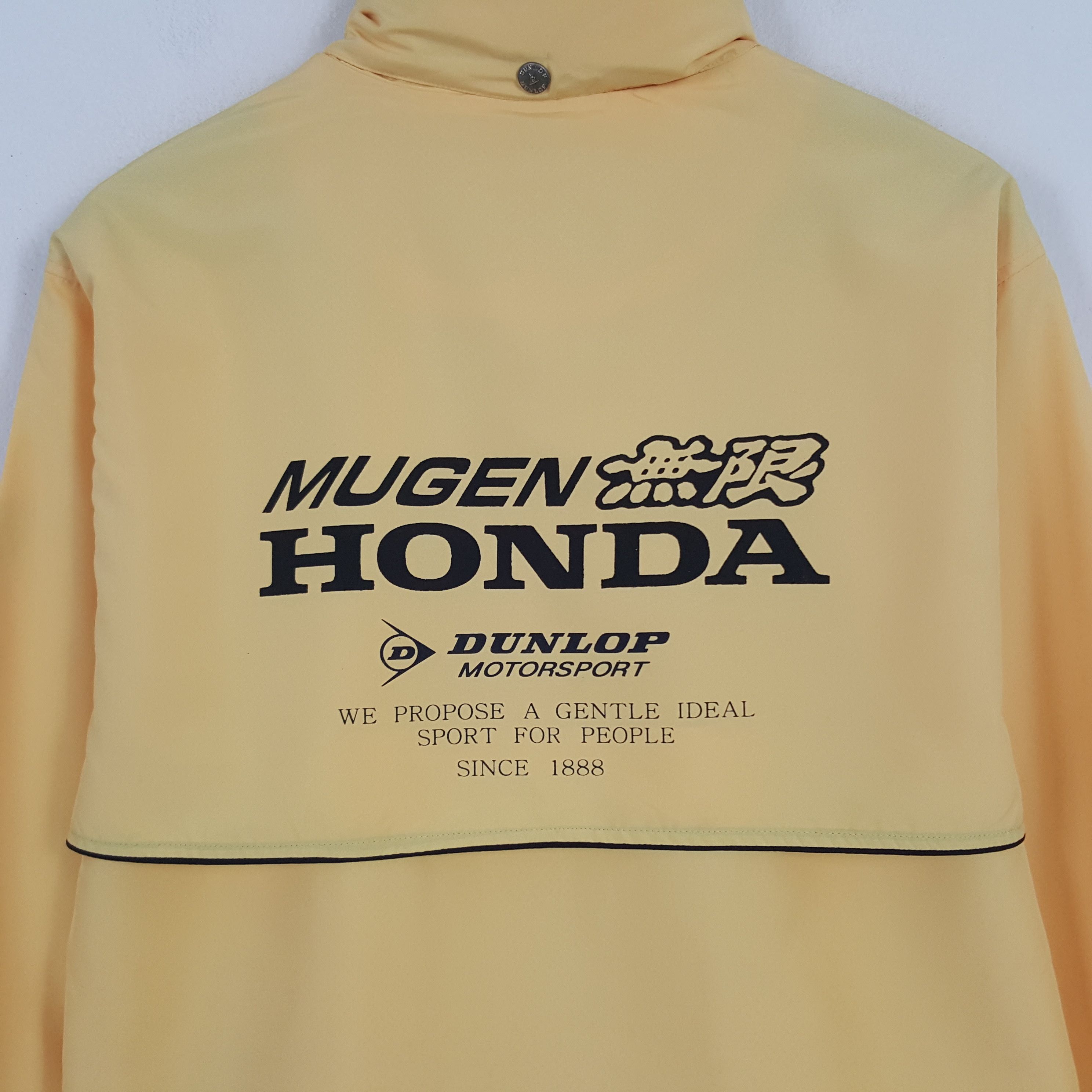 Dunlop × Honda × Vintage Vintage Dunlop X Custom Mugen Honda Sport Windbreaker Jacket Size US L / EU 52-54 / 3 - 2 Thumbnail