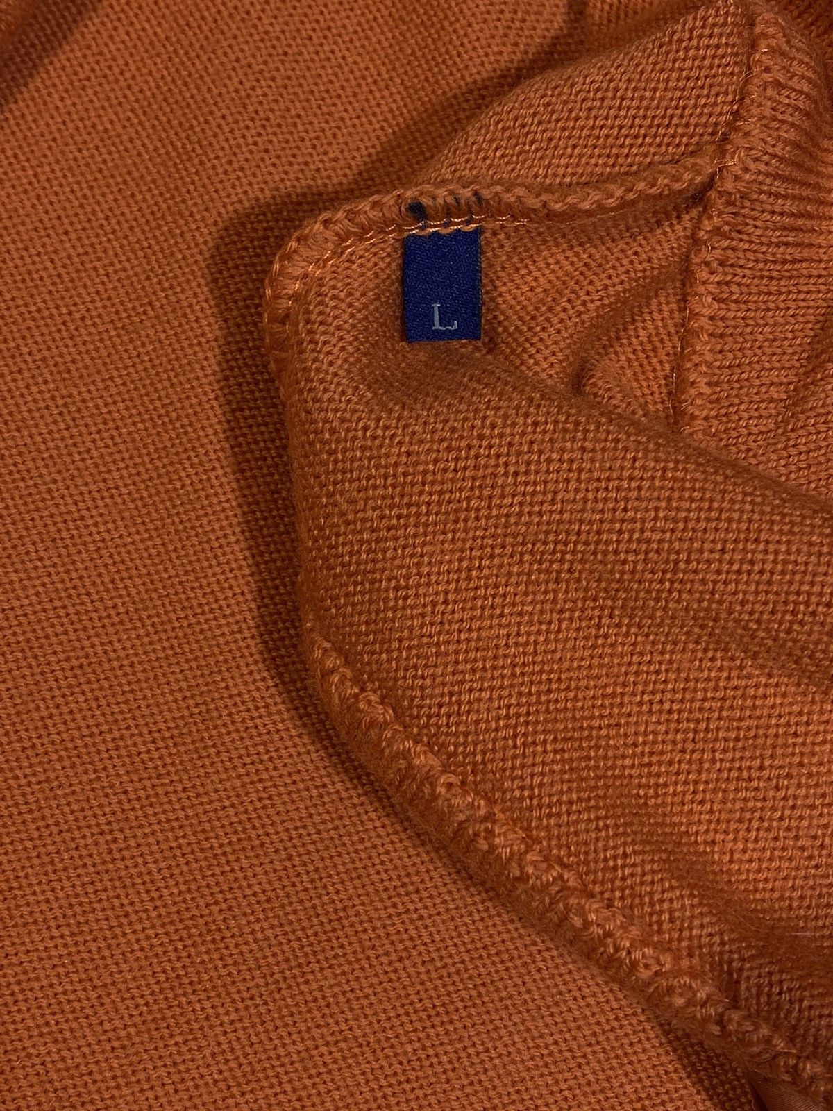 Moncler × Vintage Vintage Moncler Orange Nylon Knit Vest Size L / US 10 / IT 46 - 21 Thumbnail