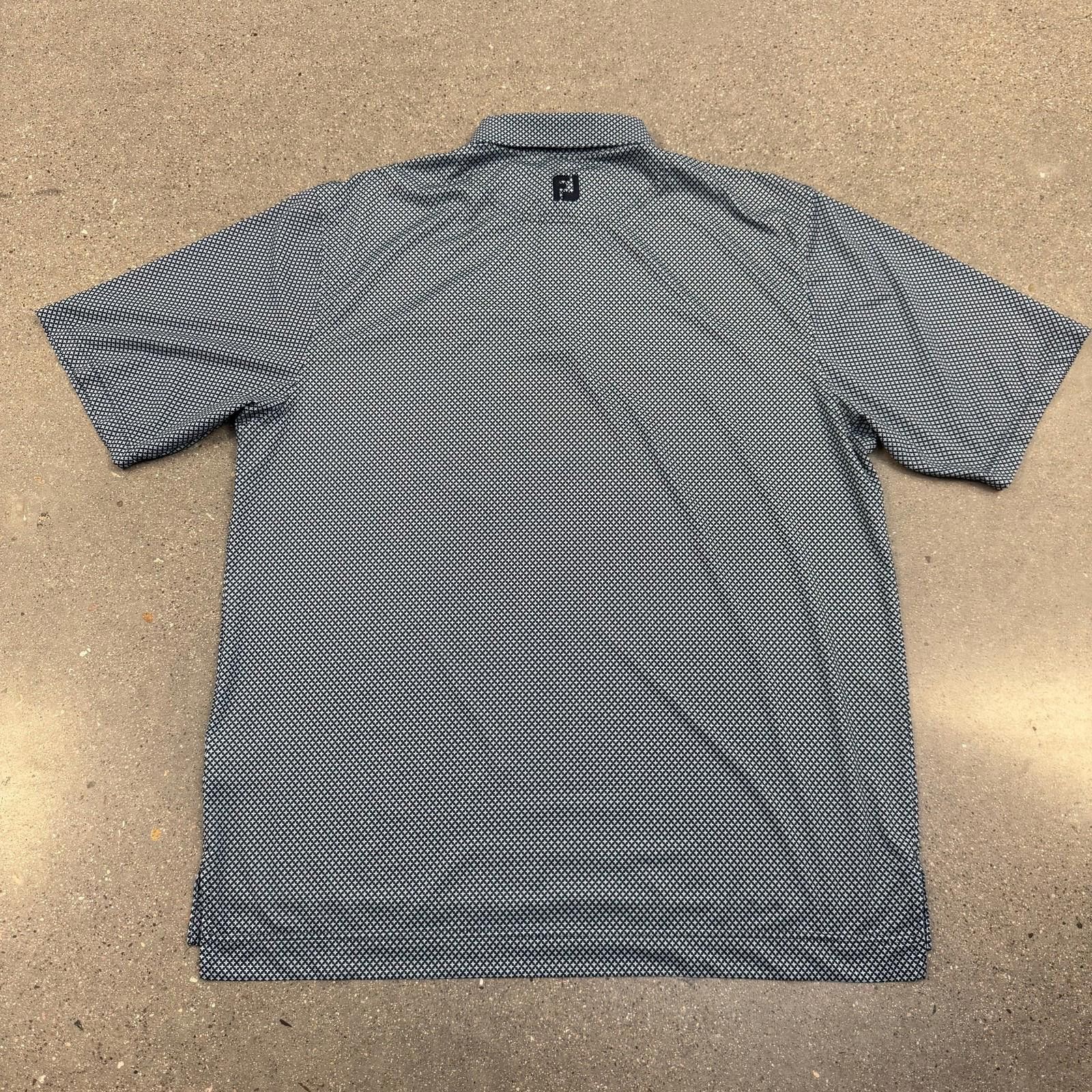 Footjoy FootJoy Golf Polo Shirt Mens L Schiffers Bull Stretch Button Size ONE SIZE - 8 Thumbnail