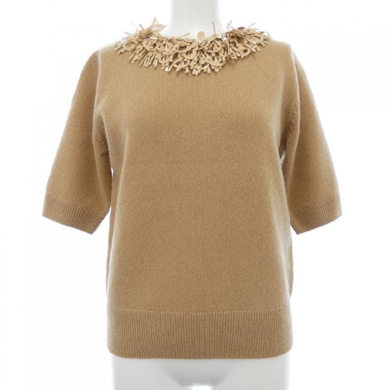 Dries Van Noten Dries Van Noten Yellow heavy-duty knitted short-sleeved to Size XS / US 0-2 / IT 36-38 - 1 Thumbnail