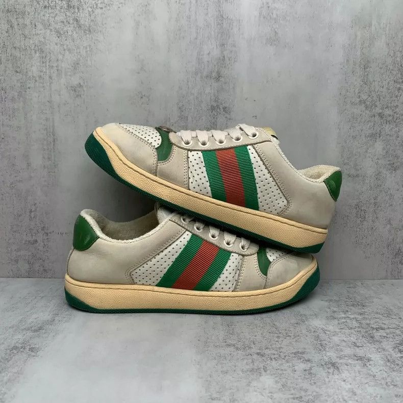 Gucci Gucci Dirty Sneakers Size 34.5-2505 Size US 4 / IT 34 - 2 Thumbnail