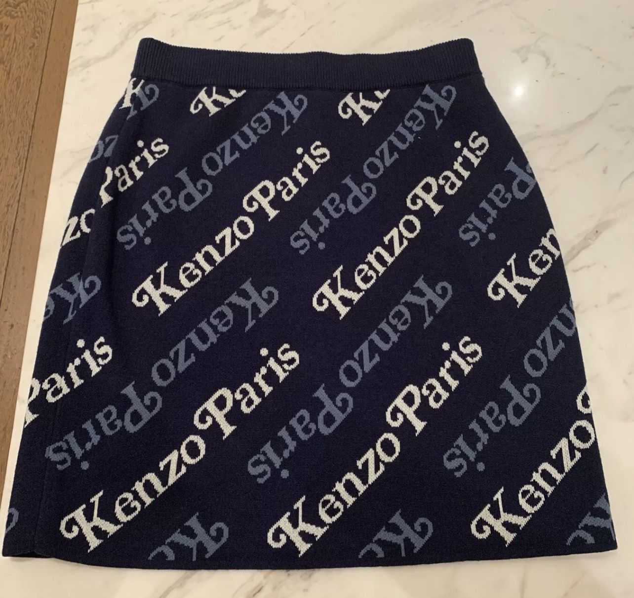 Kenzo KENZO X VERDY 'KENZO BY VERDY' MINISKIRT Blue Size 28" / US 6 / IT 42 - 5 Thumbnail