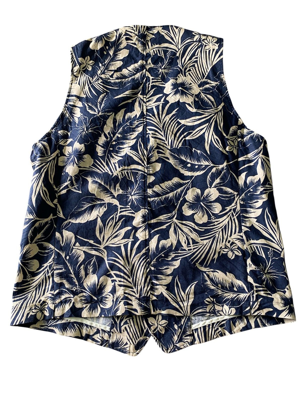 BEAUTY&YOUTH Beauty & Youth United Arrows Vest Flower - Cotton Size US M / EU 48-50 / 2 - 2 Thumbnail