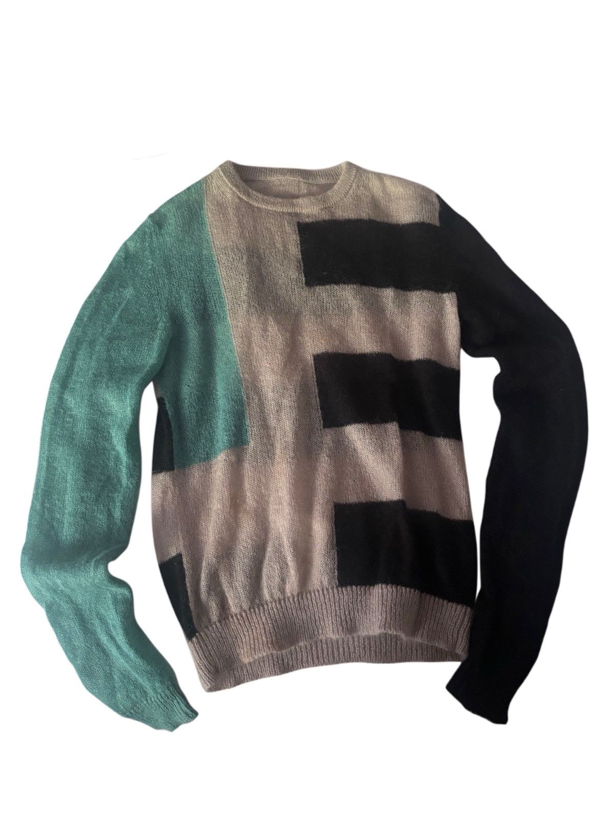 Rick Owens Rick Owens Strobe FW22 Mohair Sweater Size US S / EU 44-46 / 1 - 1 Thumbnail