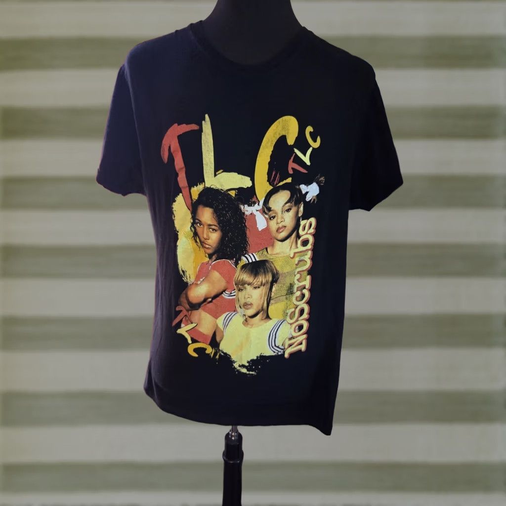 Etro TLC No Scrubs Black Short Sleeve Retro T-Shirt Tee Adult XL Size Men Crew Neck Graphic Print Vintage: No N/A Size US S / EU 44-46 / 1 - 1 Thumbnail