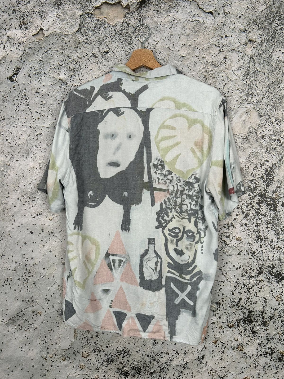 NEUW Denim NEUW Avant Garde Summer Sketch Shirt Alternative Hawaiian Size US M / EU 48-50 / 2 - 5 Thumbnail
