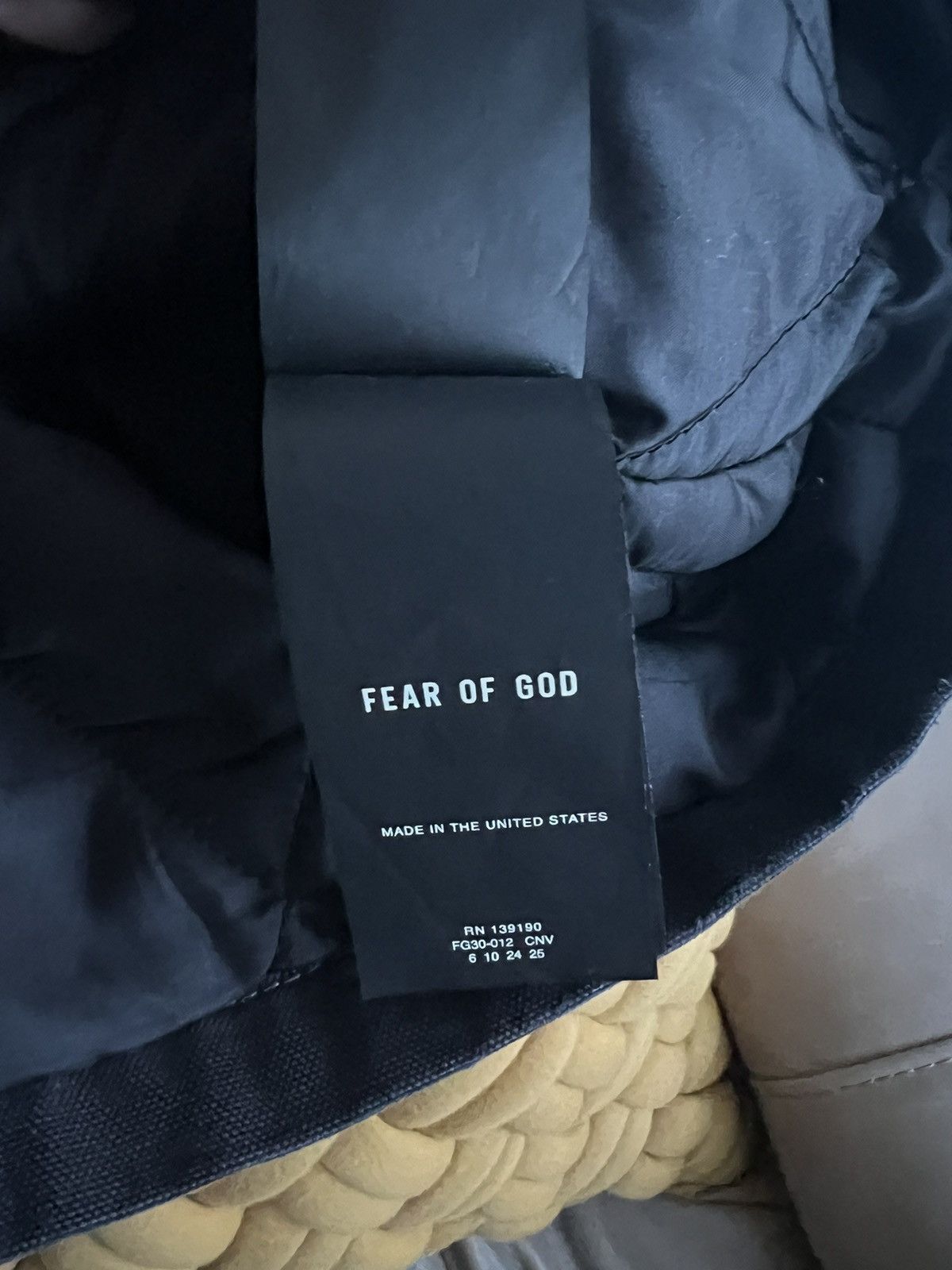 Fear of God Fear Of God Canvas Work Jacket Size US S / EU 44-46 / 1 - 8 Thumbnail