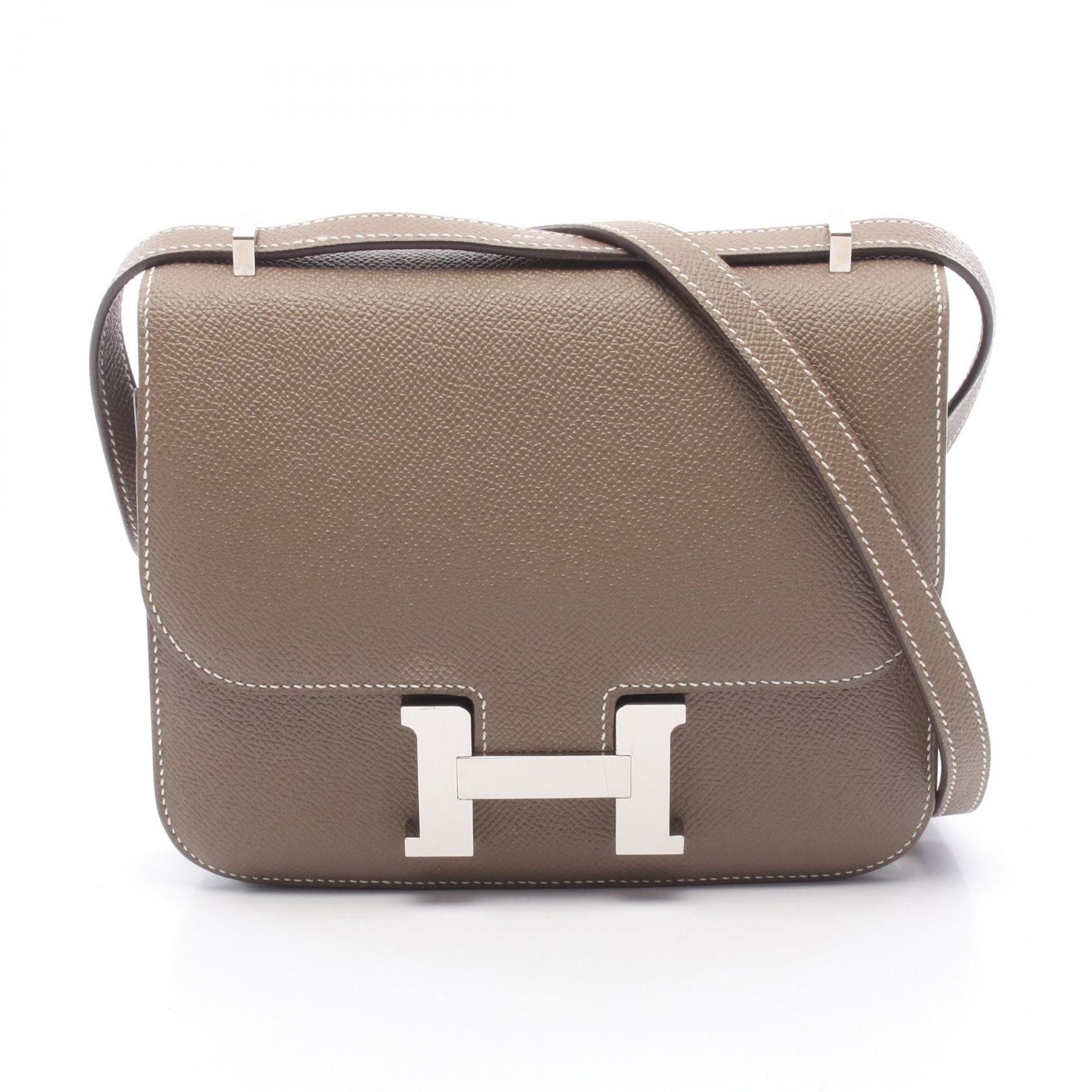 Hermes Hermes Hermes Constance3 Mini Calf Shoulder Bag Leather Shoulder Bag A DUTY FREE for USA Size ONE SIZE - 1 Thumbnail