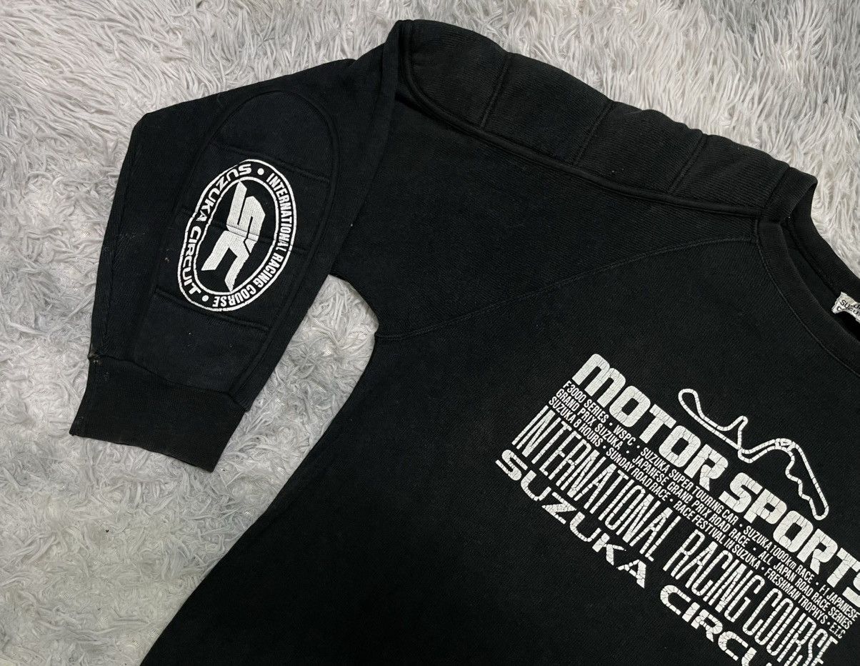 Japanese Brand VINTAGE RACING JAPANESE SUZUKA CIRCUIT PADDLE SWEATSHIRT Size US L / EU 52-54 / 3 - 4 Thumbnail