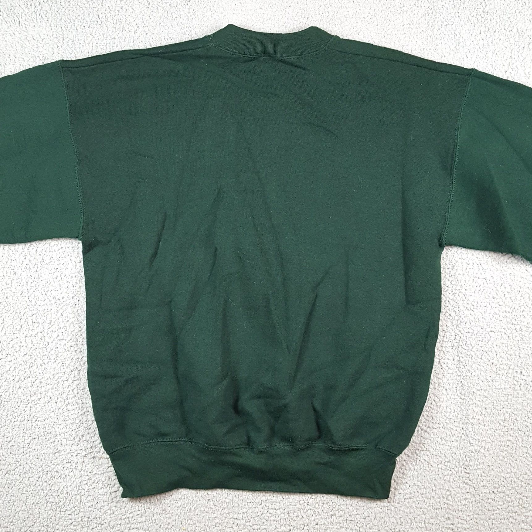 Fruit Of The Loom 90s Merry Christmas Tree Holiday Snowflake Size XL Pullover Crewneck Sweatshirt Size US XL / EU 56 / 4 - 5 Thumbnail