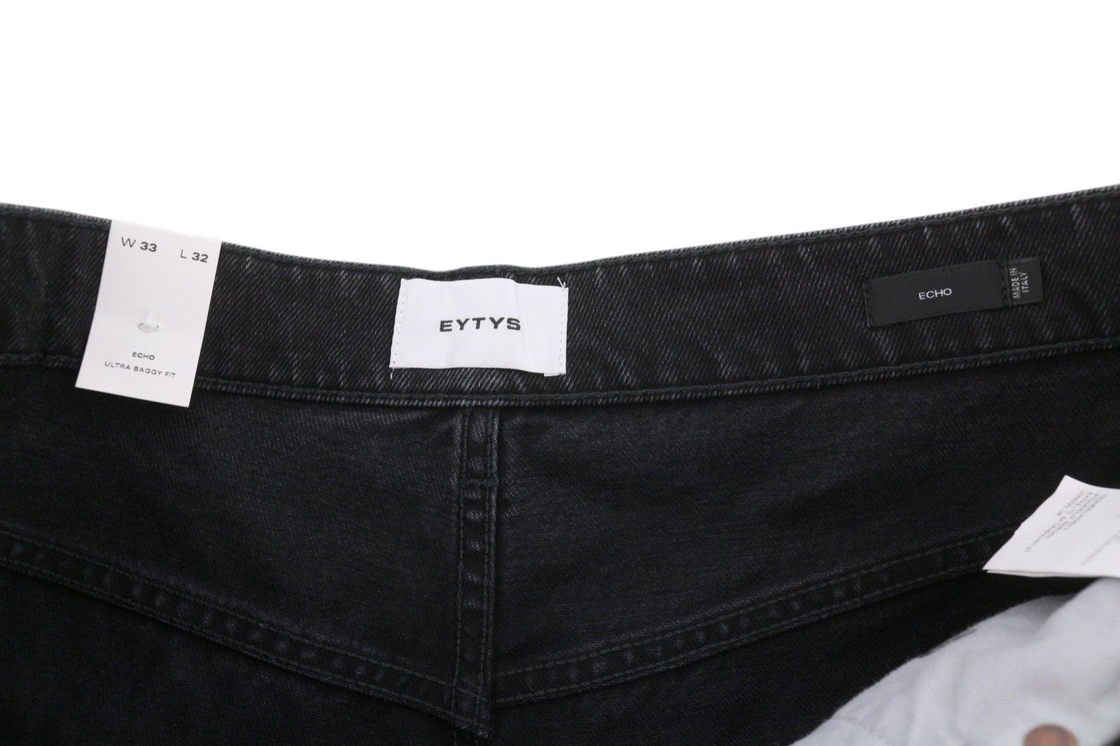 Eytys ECHO SULPHUR ULTRA BAGGY W33/L32 Black Faded RRP370 89325 Size US 33 - 12 Thumbnail