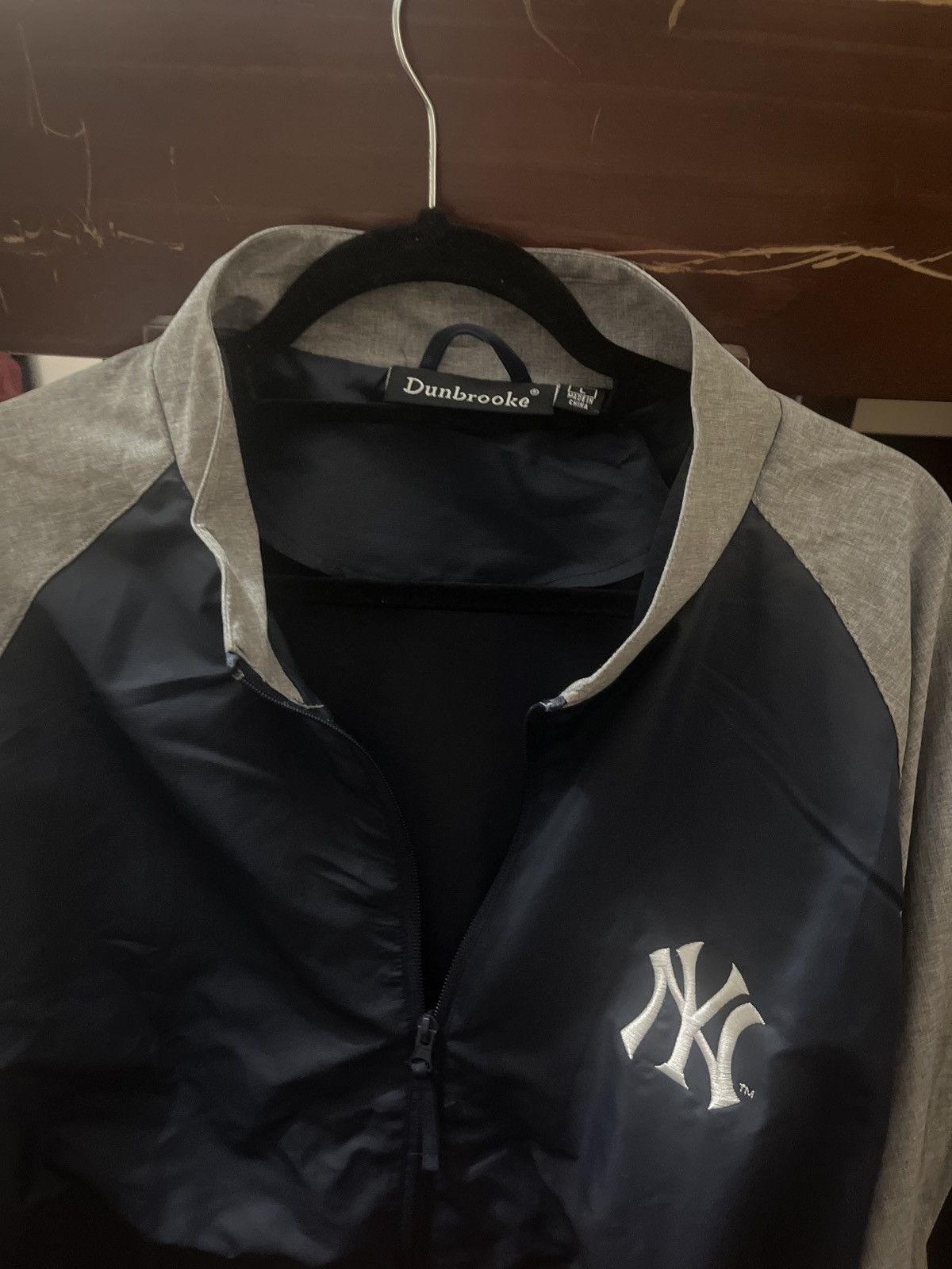 Dunbrooke Men’s New York Yankees Light Fleece Jacket Size US L / EU 52-54 / 3 - 4 Thumbnail