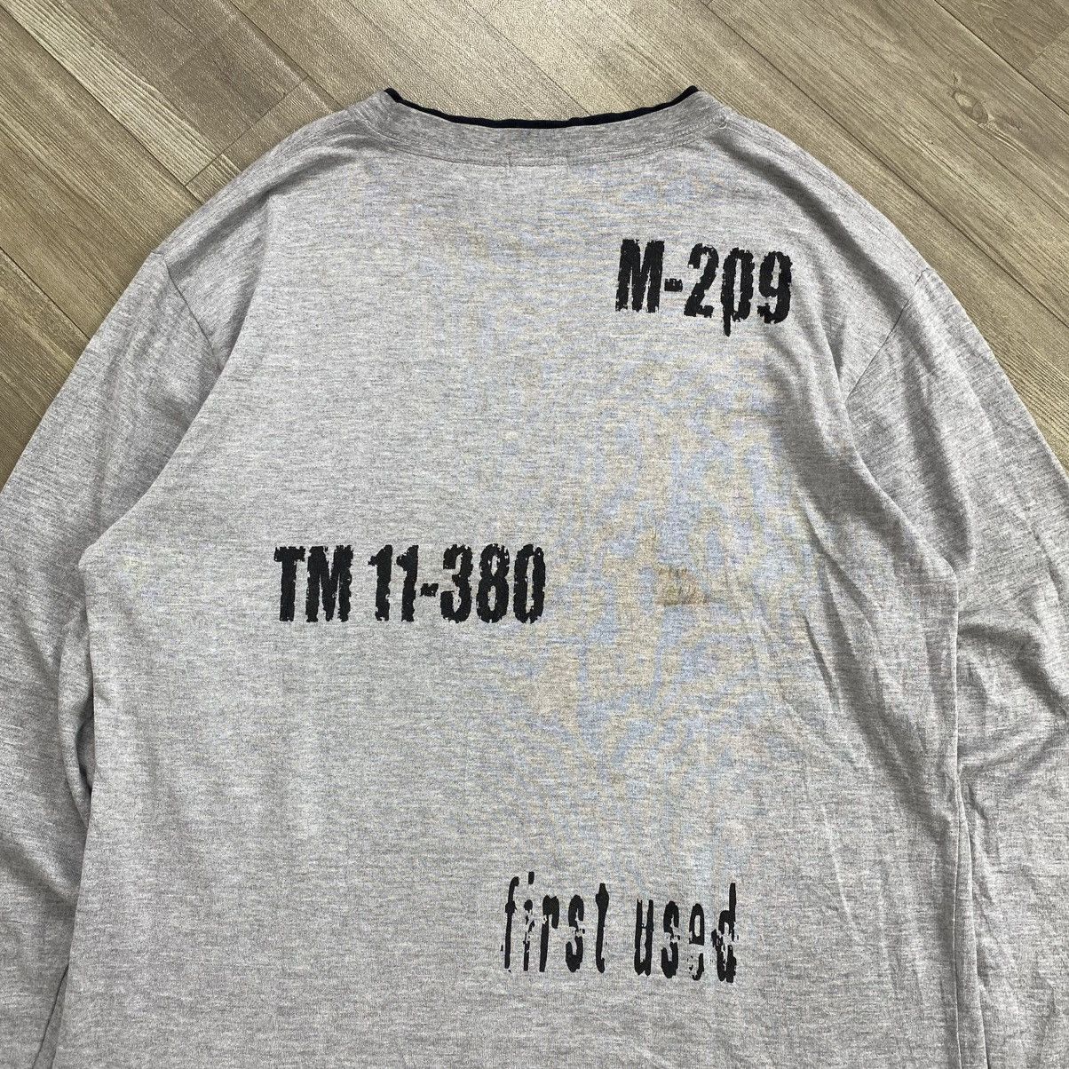 In The Attic 2000s Power Life Poem Grunge Cross Goa Punk Long Sleeve Y2K Size US L / EU 52-54 / 3 - 14 Thumbnail