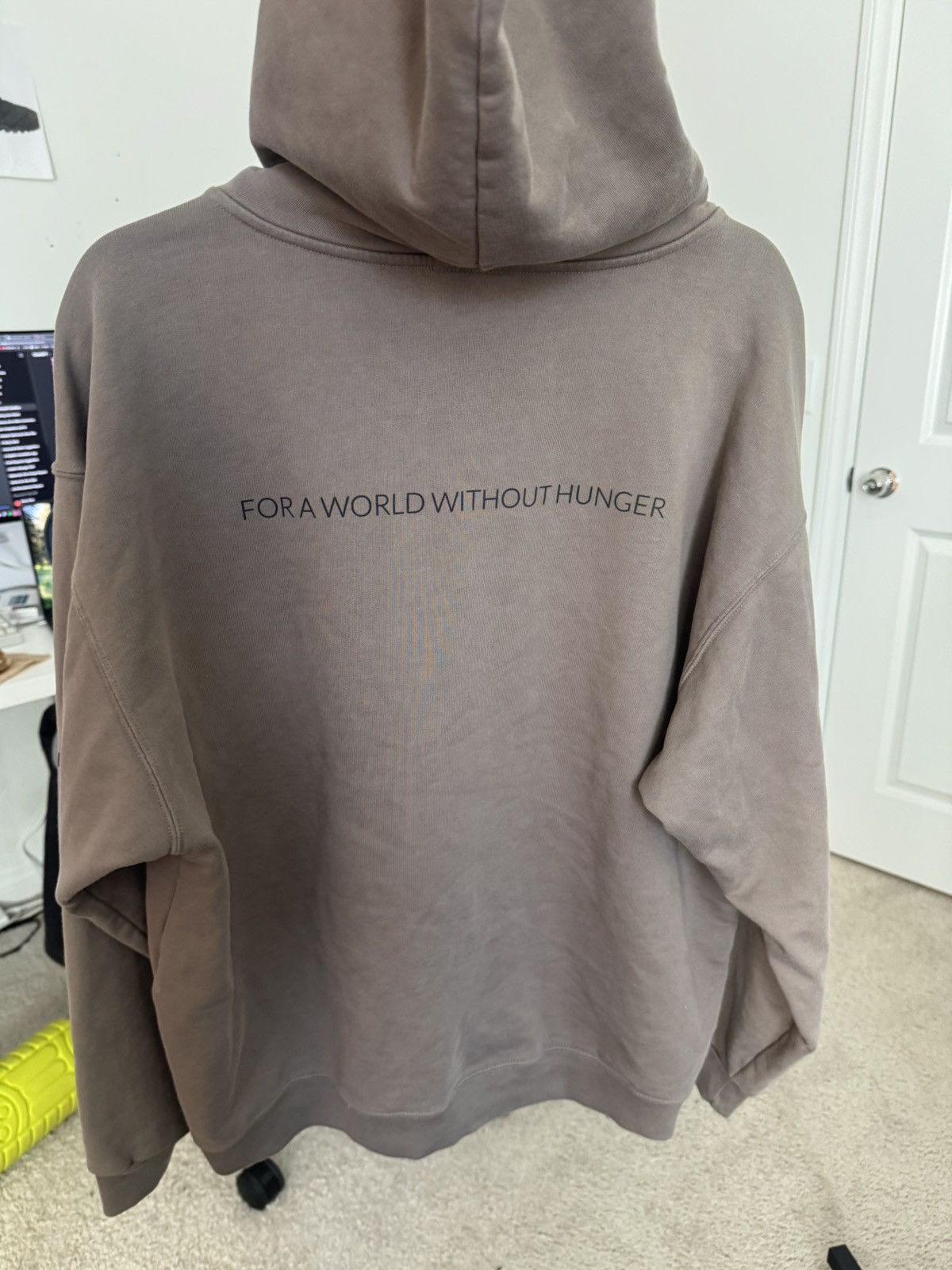 Balenciaga Balenciaga Brown Cotton WFP Hoodie Size US M / EU 48-50 / 2 - 4 Thumbnail
