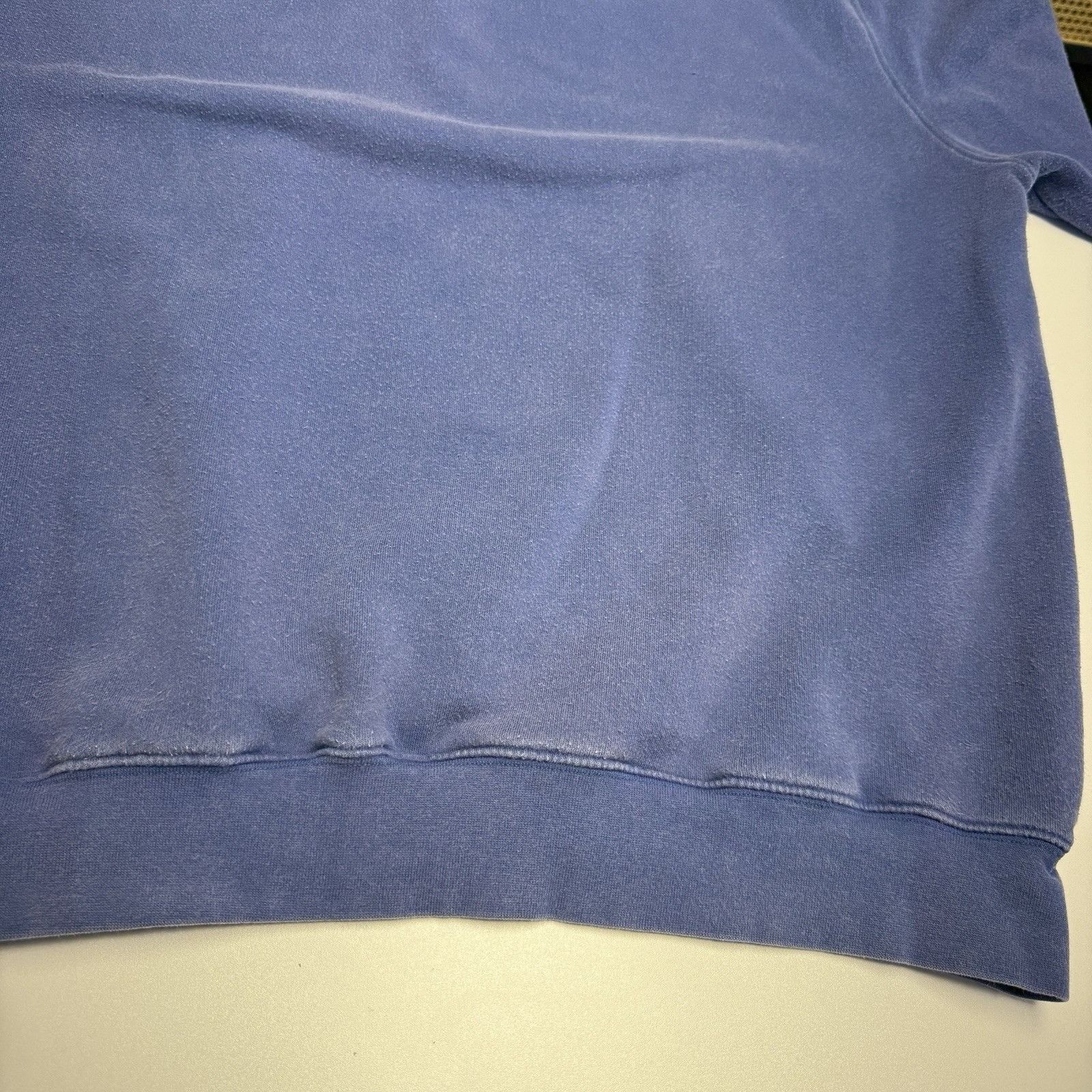 Nike Vintage Y2K Nike Sweatshirt Mens XXL 27x29.5 Blue Cut Neck Size US XXL / EU 58 / 5 - 9 Thumbnail
