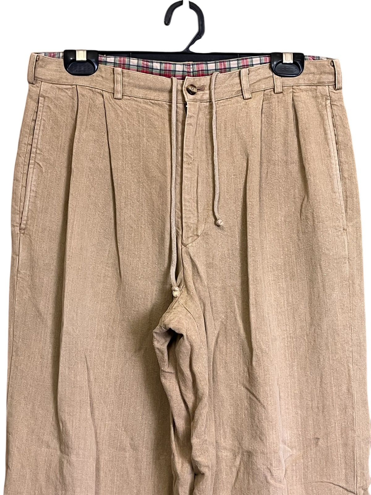 Japanese Brand SICK 90s VINTAGE PAPAS MANIERE DE HEMING BAGGY CASUAL PANTS Size US 31 - 3 Thumbnail