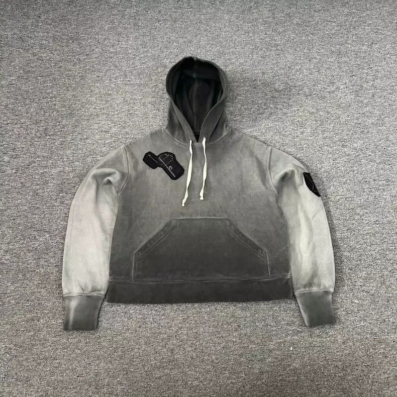 Louis Vuitton Louis Vuitton Washed Old Tie-Dye Badge Hoodie 2505-Nextarro Size US S / EU 44-46 / 1 - 1 Thumbnail