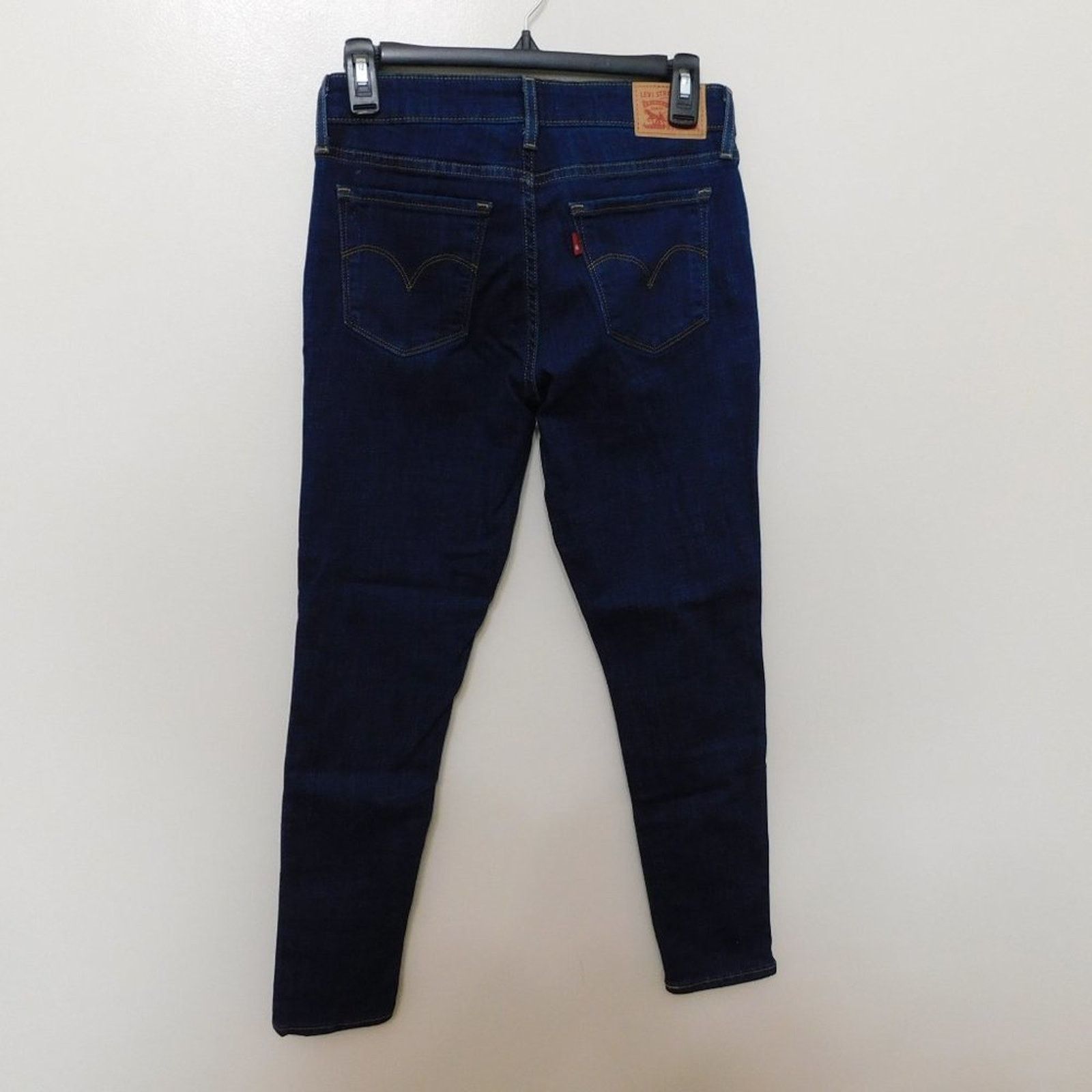 Levi's JR55 - Levi's Blue Women's 711 Skinny Jeans Size 28x28 Size 28" / US 6 / IT 42 - 2 Thumbnail