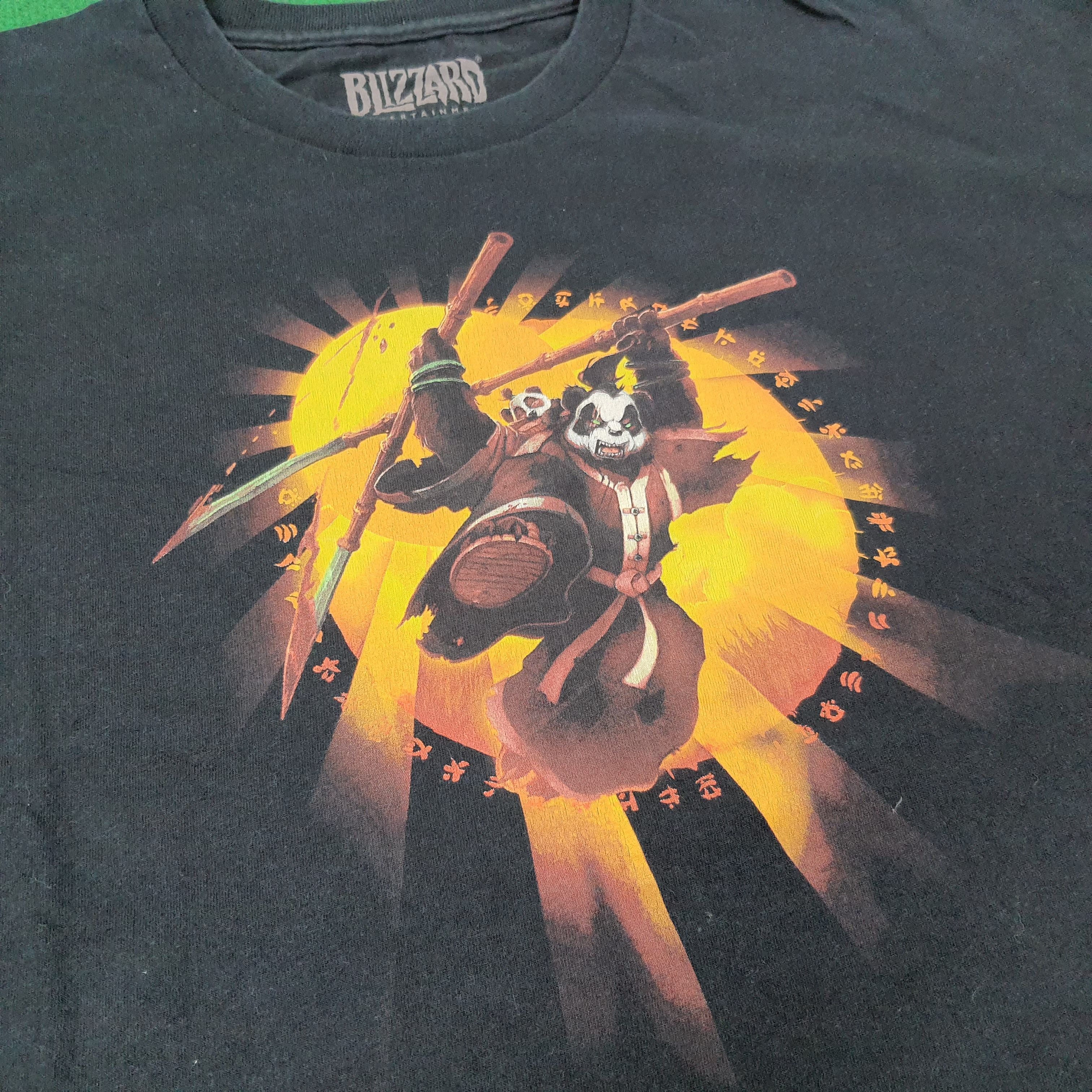 The Game × Vintage Vintage BLIZZARD World of Warcraft Mists of Pandaria Tshirt Size US L / EU 52-54 / 3 - 4 Thumbnail