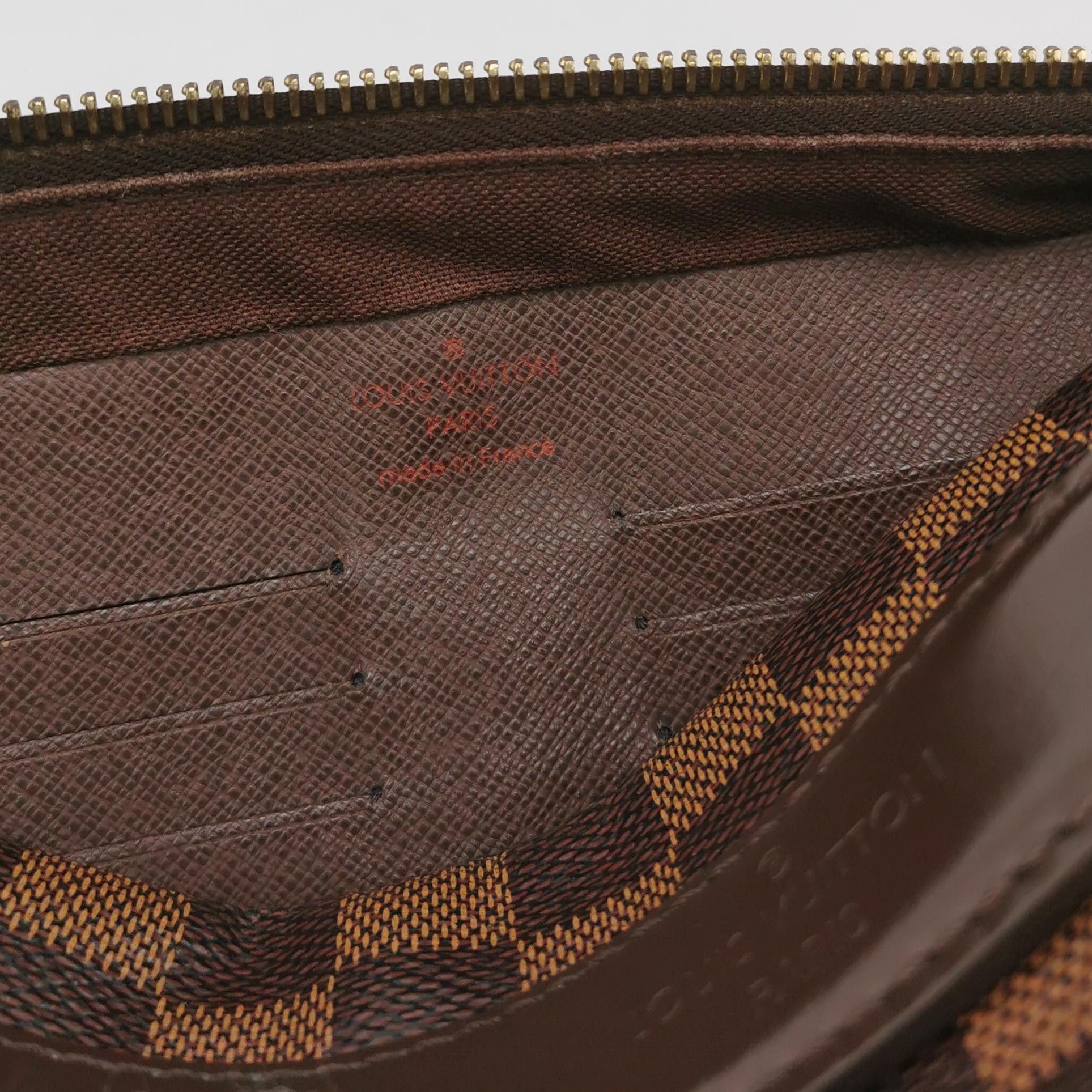 Louis Vuitton Louis Vuitton (LV) Saint Paul leather checkerboard zipper c Size ONE SIZE - 4 Thumbnail