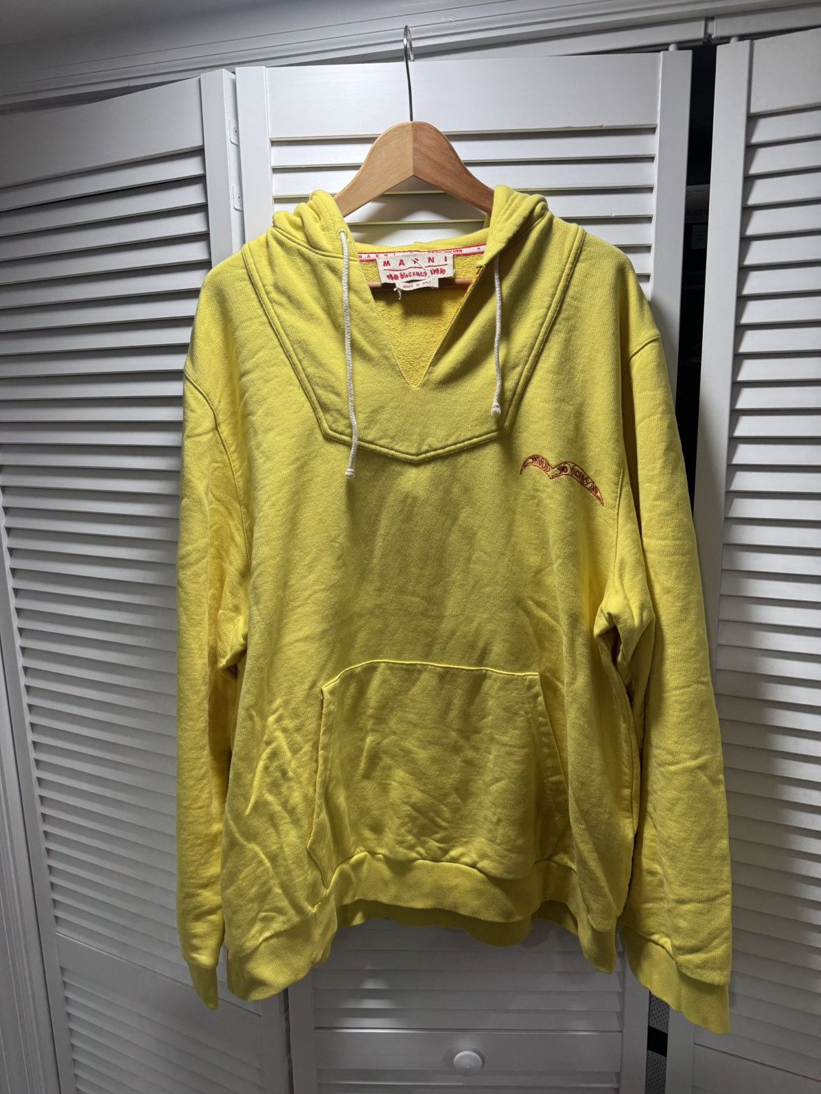Marni × No Vacancy Inn Marni x No Vacancy Hoodie (Yellow) Size US XL / EU 56 / 4 - 1 Thumbnail