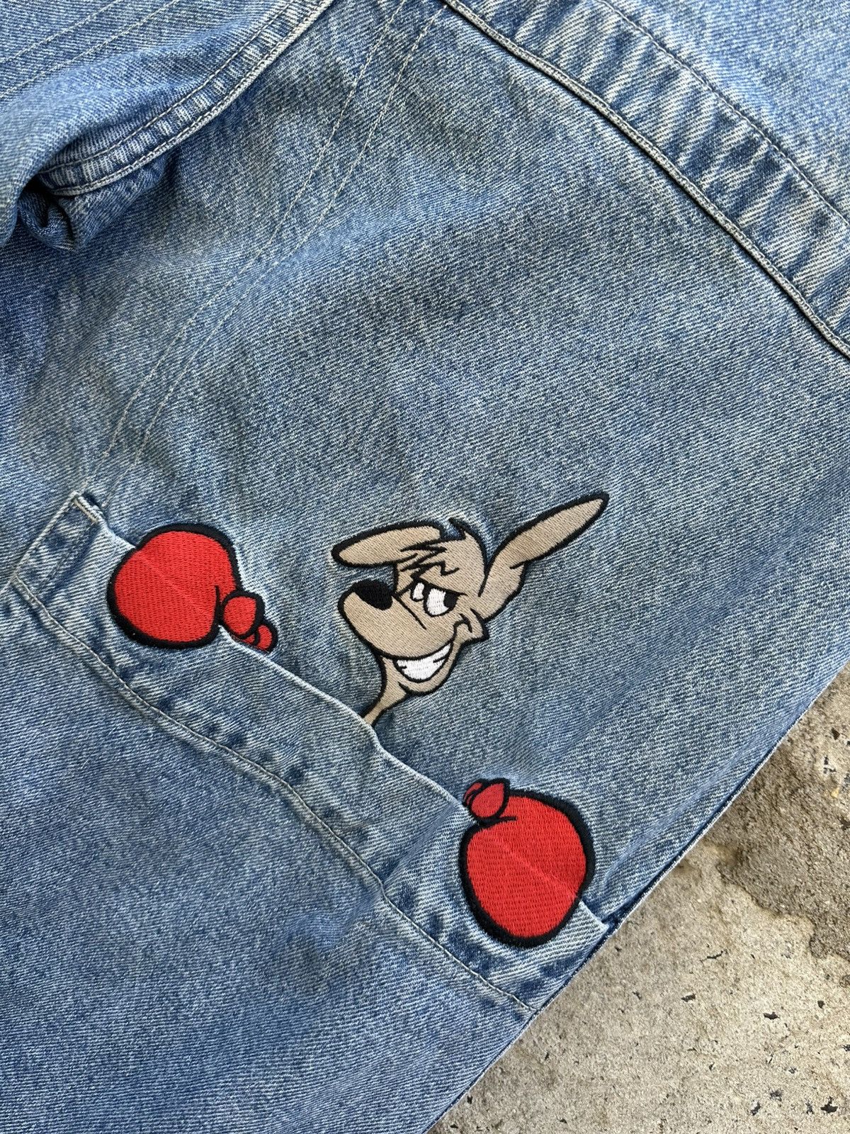 JNCO 90's Rare💥vintage Jnco kangaroo Wide leg baggy 32×30 Size US 32 / EU 48 - 4 Thumbnail