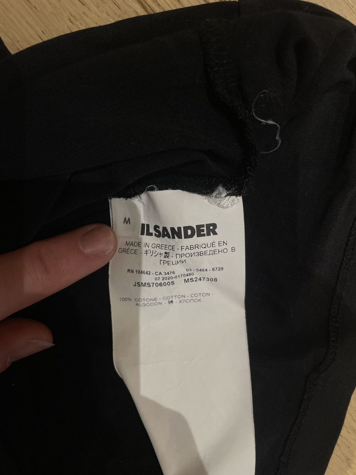Jil Sander Jill Sander Short Sleeve T-Shirt Size US M / EU 48-50 / 2 - 3 Thumbnail