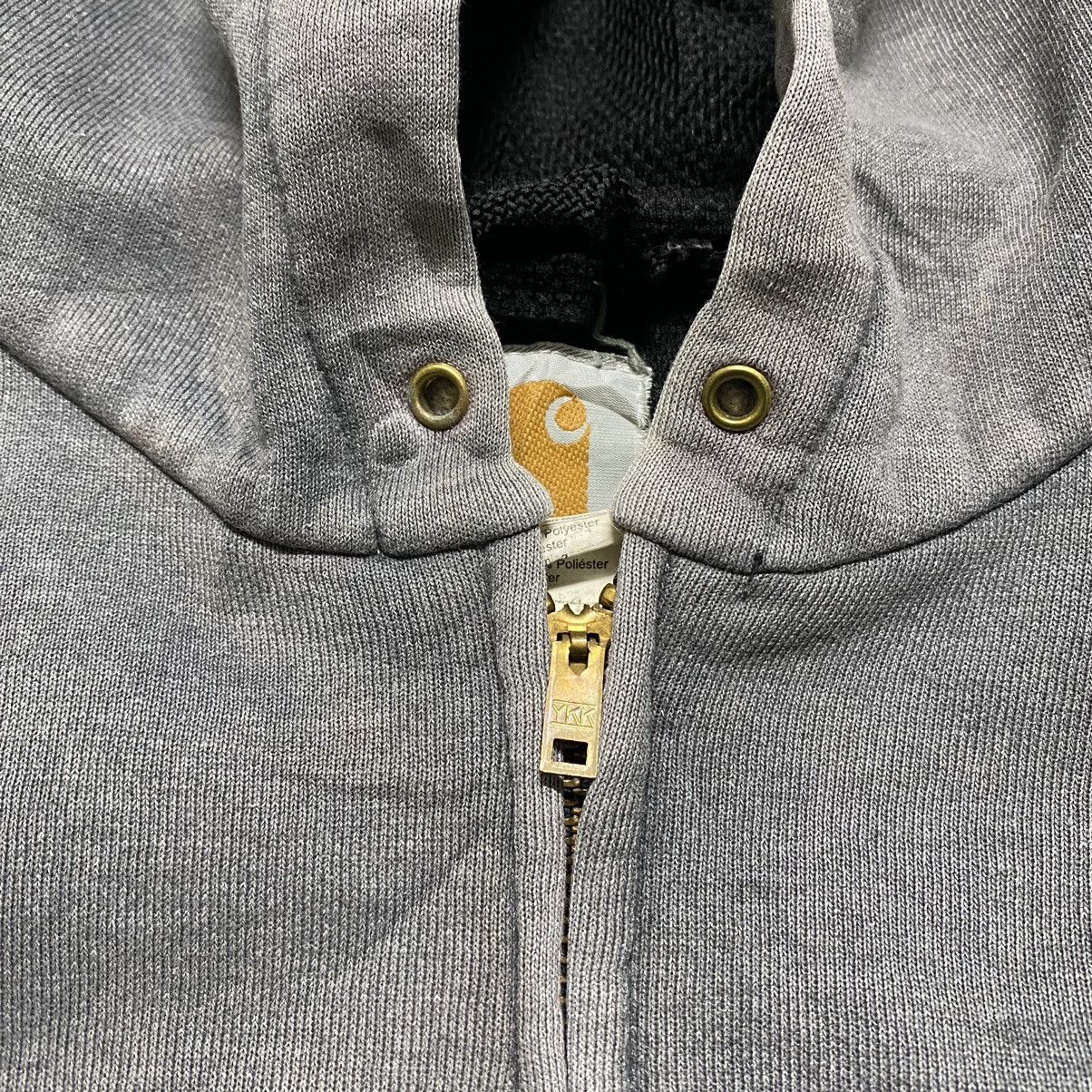 Carhartt Vintage 90s Carhartt Hoodie Thermal Sun Faded Size US XL / EU 56 / 4 - 14 Thumbnail