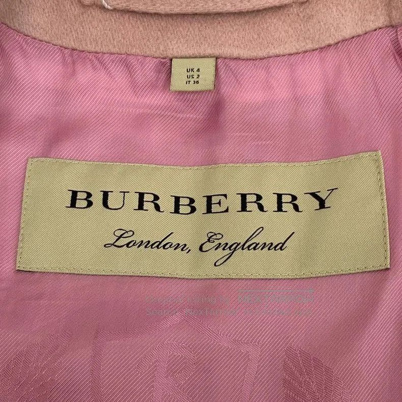Burberry Burberry Pink Cashmere Double. Size US XS / EU 42 / 0 - 6 Thumbnail