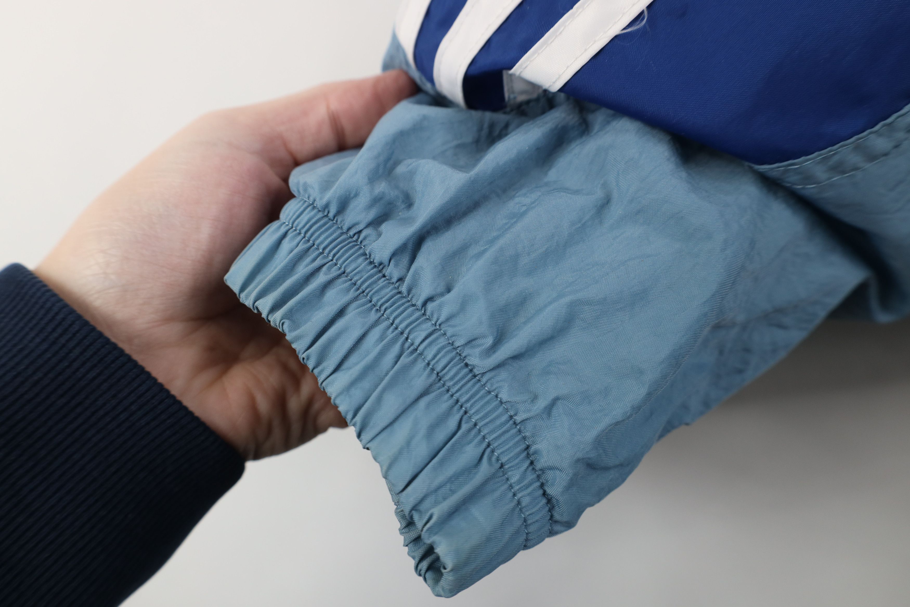 Adidas Vintage 90s Adidas Striped Lined Windbreaker Jacket Size M / US 6-8 / IT 42-44 - 9 Thumbnail