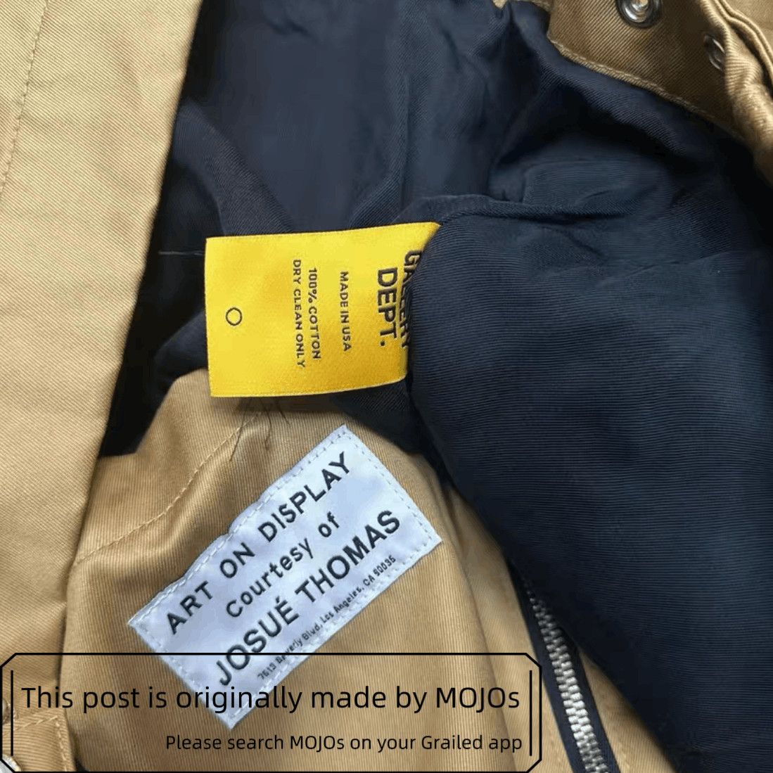 Gallery Dept. Gallery Dept. Montecito Logo Print Cotton Twill Jacket mojos Size US M / EU 48-50 / 2 - 4 Thumbnail