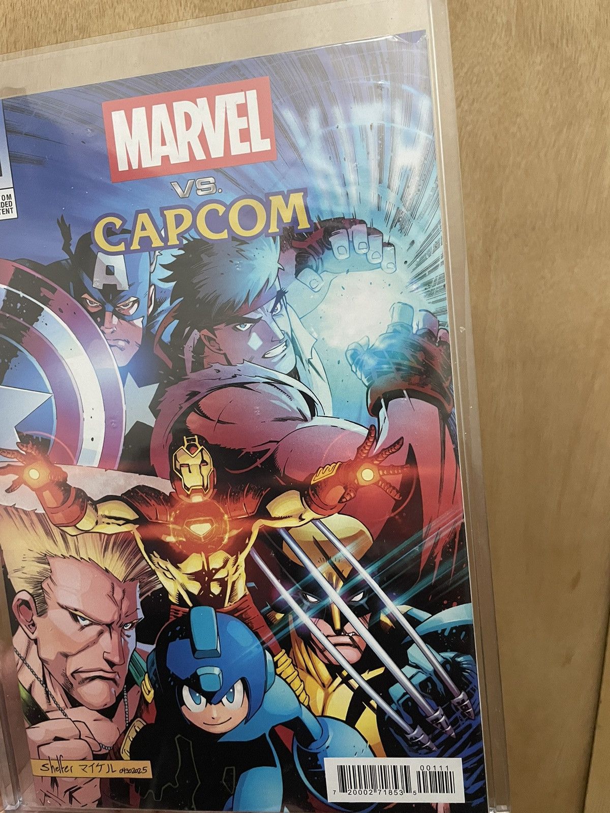 Kith Kith Marvel vs Capcom Comic Book #1 In Hand brand | Grailed