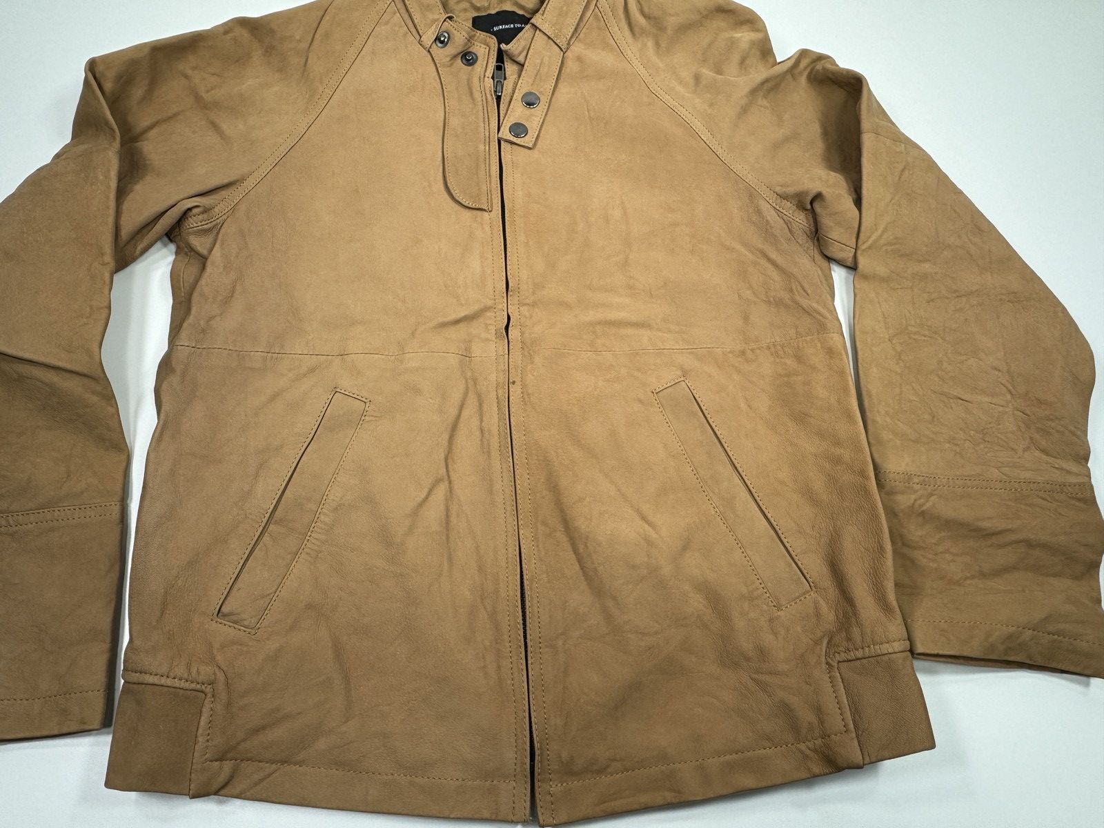 Surface 2 Air × Surface To Air Surface to Air Seasaw Biker Jacket Nubuck Leather Motorcycle Size US M / EU 48-50 / 2 - 3 Thumbnail
