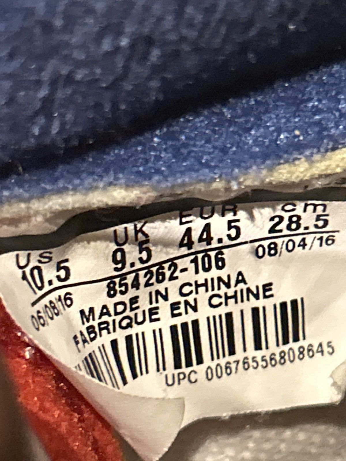 Jordan Brand 2016 True Blue 3 Size US 10.5 / EU 43-44 - 6 Thumbnail