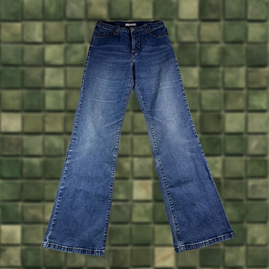 Levi's Levi's 512 Jeans Women's Slim Straight Blue Cotton Denim 8 Regular Button Zipper 5-Pocket Design Size 30" / US 8 / IT 44 - 1 Thumbnail