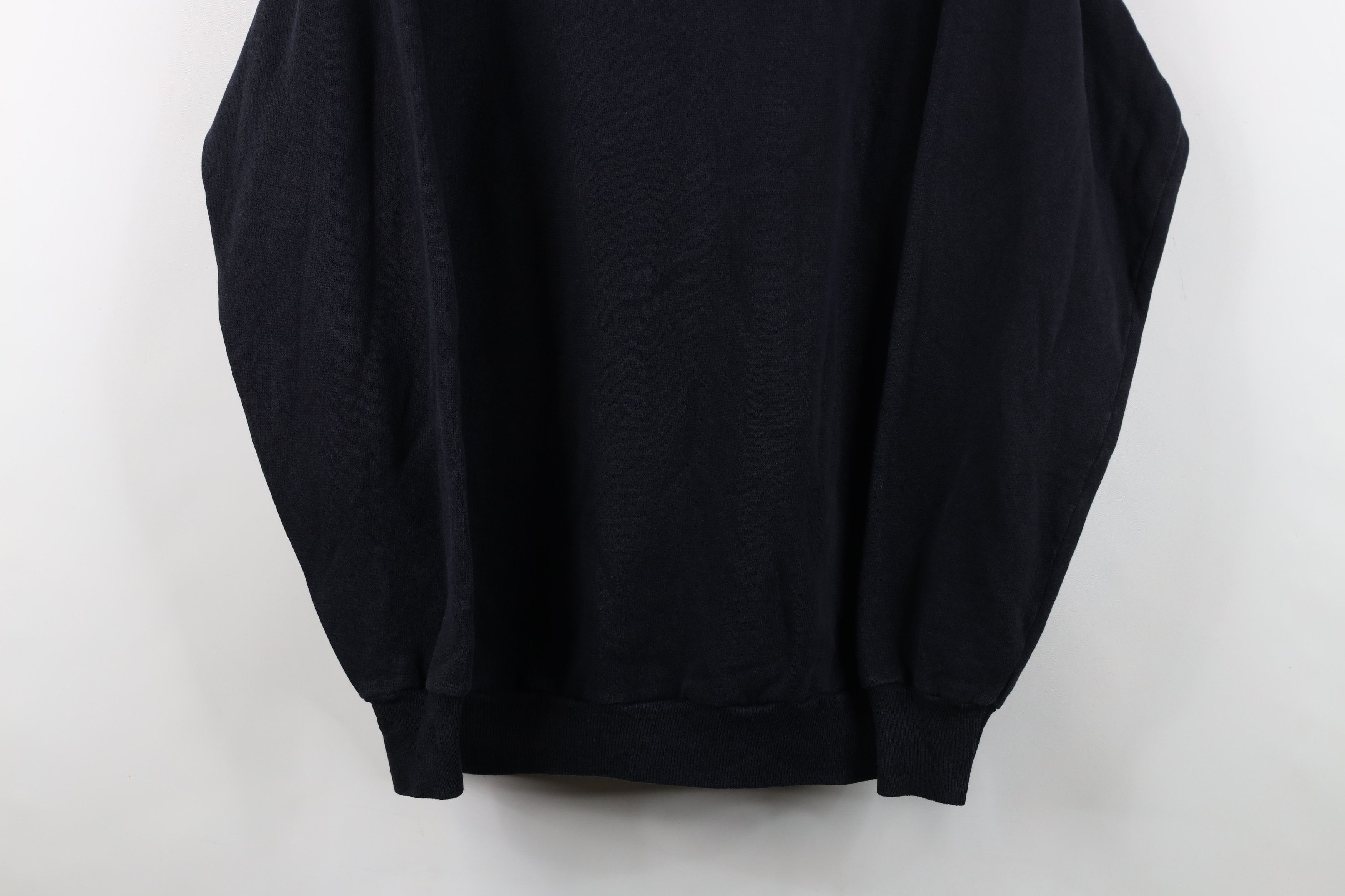 Vintage Vintage 80s 90s Streetwear Crewneck Sweatshirt Black USA Size US XXL / EU 58 / 5 - 3 Thumbnail