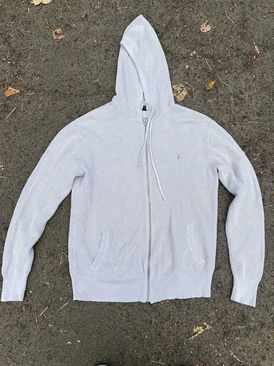 Allsaints × Vintage Vintage Y2K Allsaints Fade Opium Owens Style Zip Hoodie Size US M / EU 48-50 / 2 - 1 Thumbnail