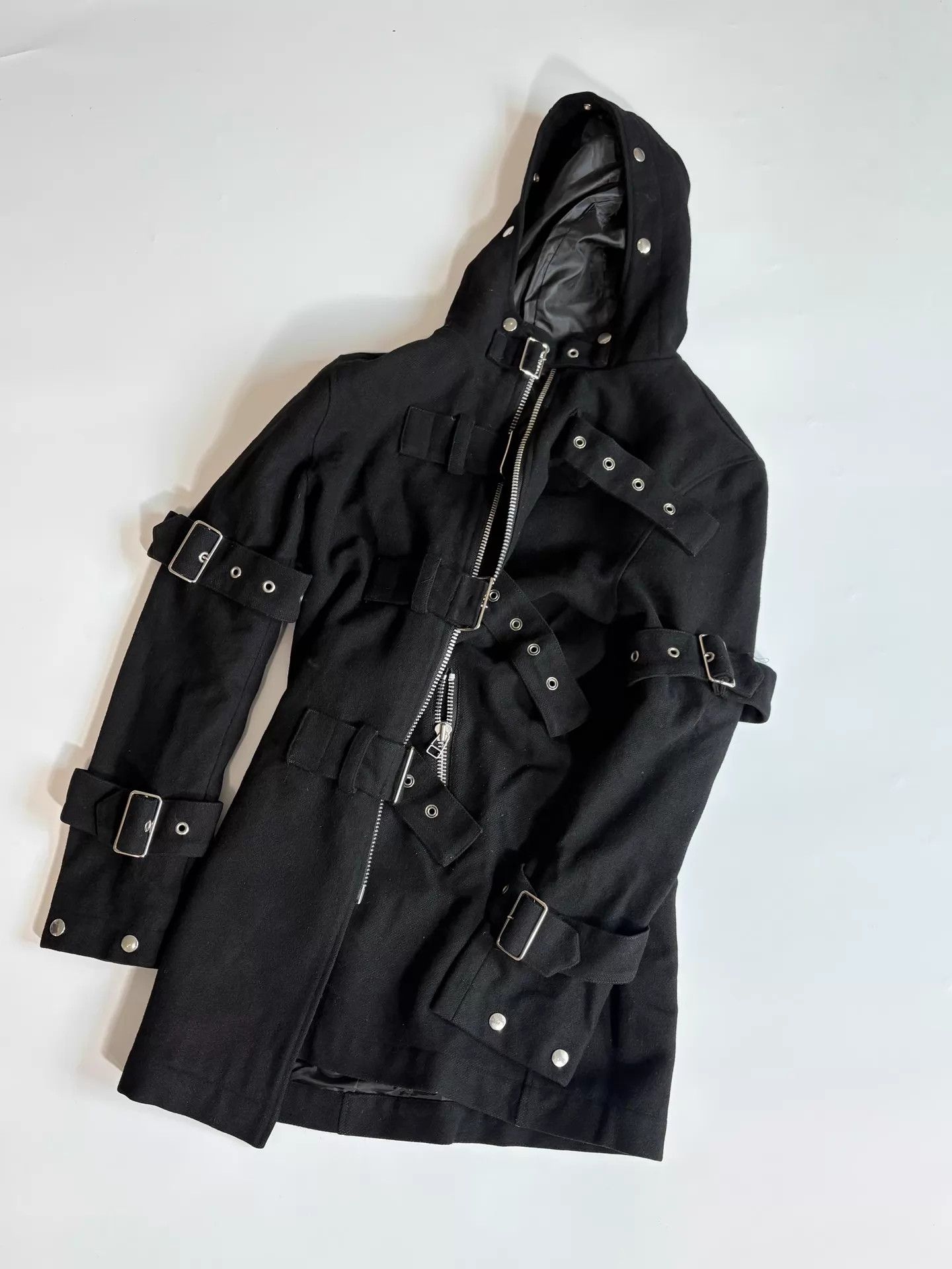 Other Devill‘n Bass Wool Belted Coat/Jacket Visual Kei Japan L Size US L / EU 52-54 / 3 - 1 Thumbnail