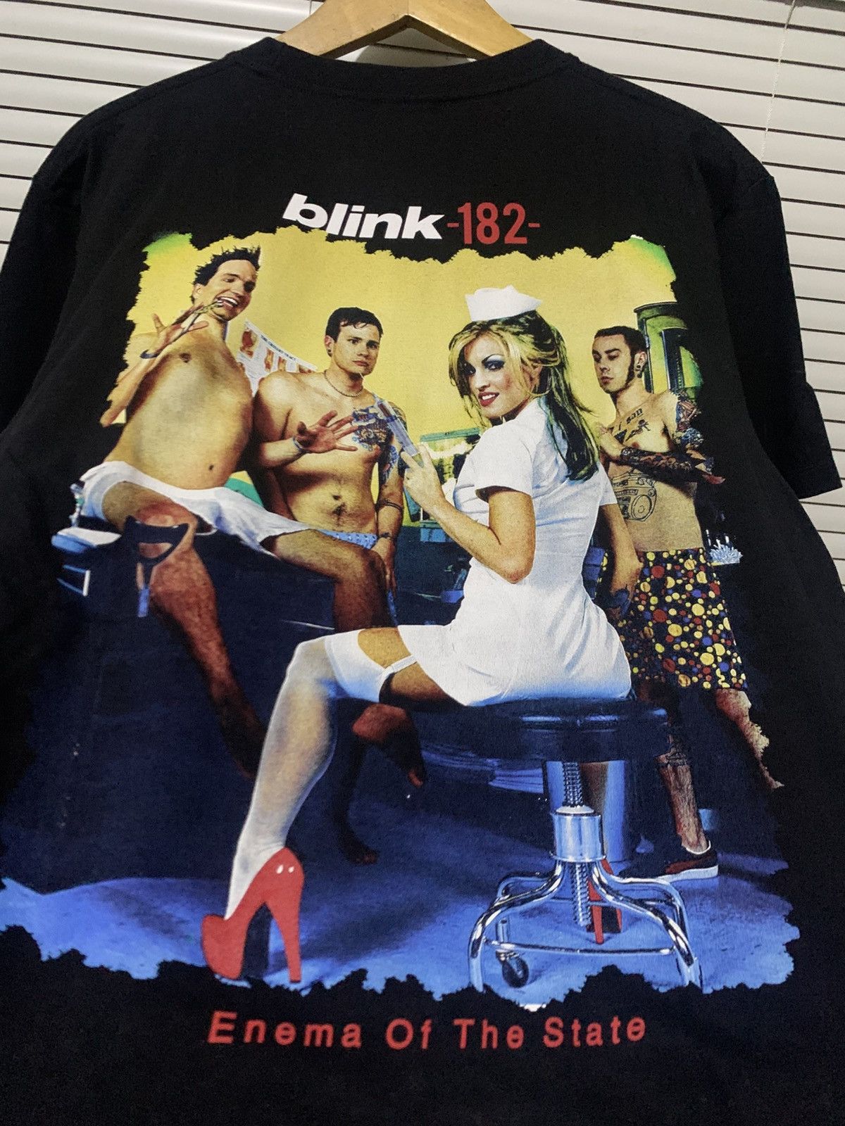 Band Tees Vintage Y2k Blink - 182 enema of the state Size US L / EU 52-54 / 3 - 7 Thumbnail