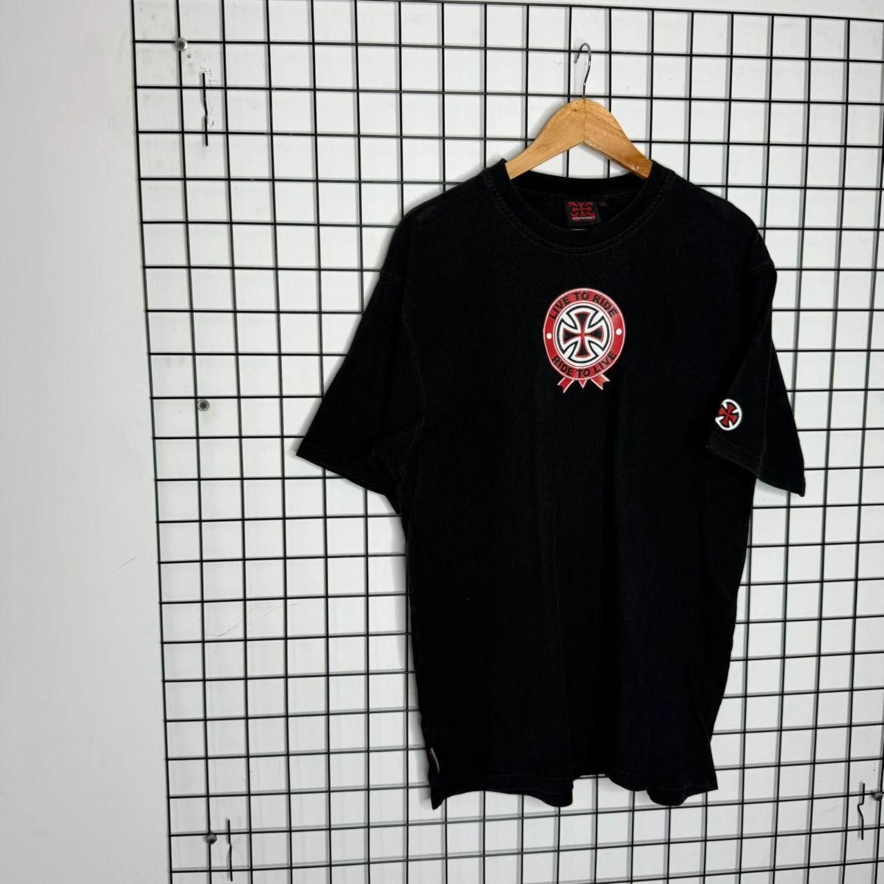 Independent Truck Co. Independent T shirt Tee Black Vintage Retro Size US L / EU 52-54 / 3 - 4 Thumbnail