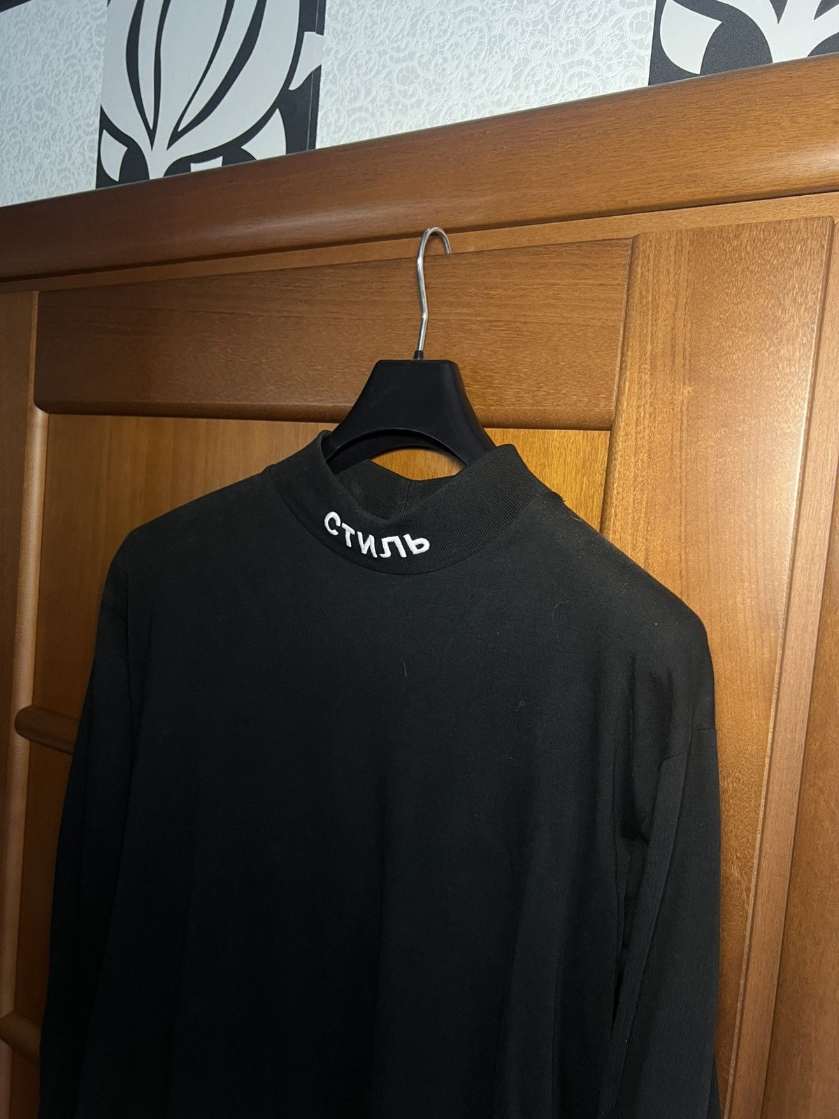 Heron Preston Offers🤝Heron Preston «Стиль» long sleeve with neck ✨ Size US L / EU 52-54 / 3 - 2 Thumbnail