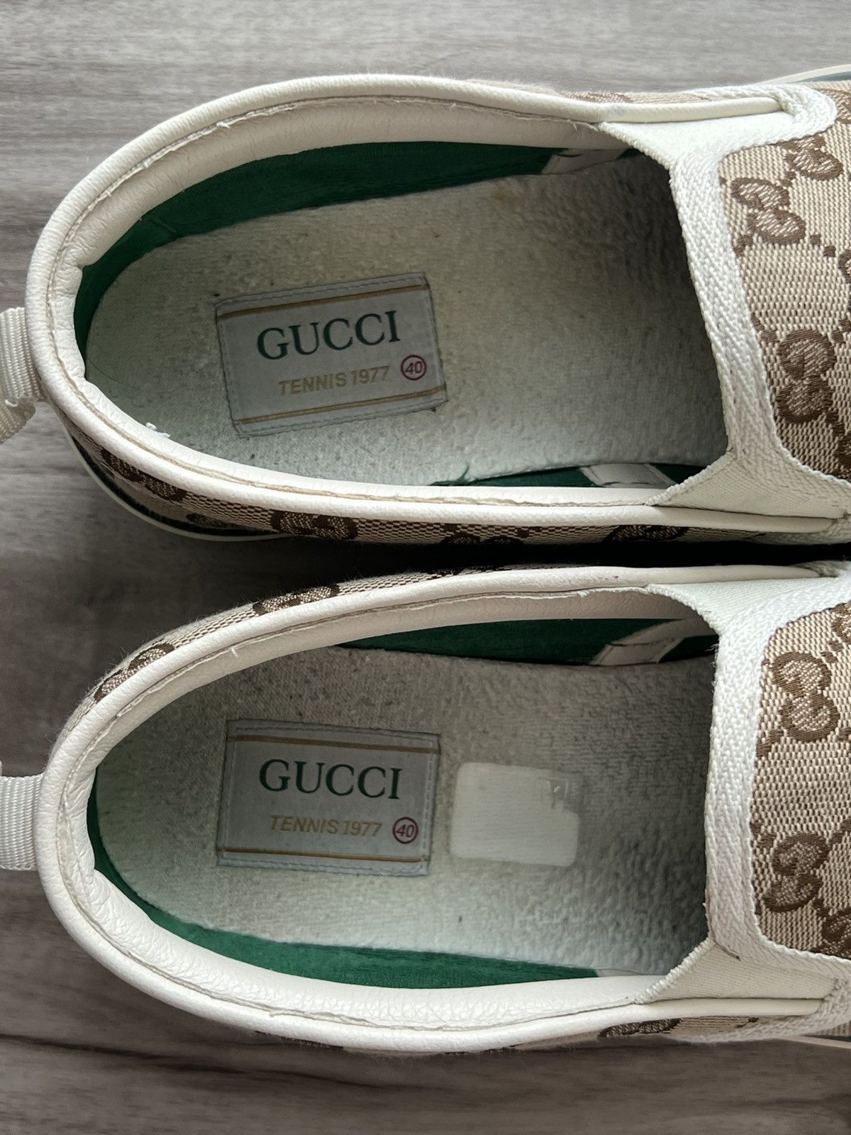 Gucci Gucci Tennis 1977 Beige Ebony Size 9 Men’s/ 10.5 Women’s Size US 9 / EU 42 - 7 Thumbnail