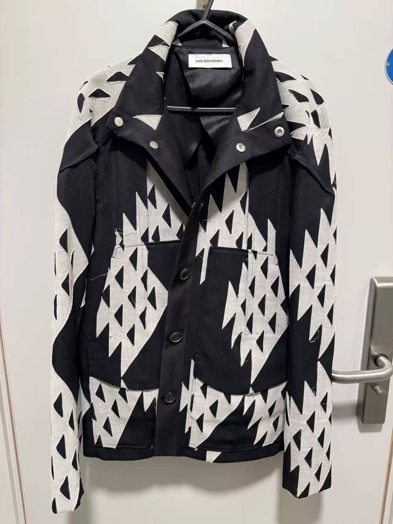 Kiko Kostadinov BNWT KIKO KOSTADINOV Black Sorelle Jacket Size 50